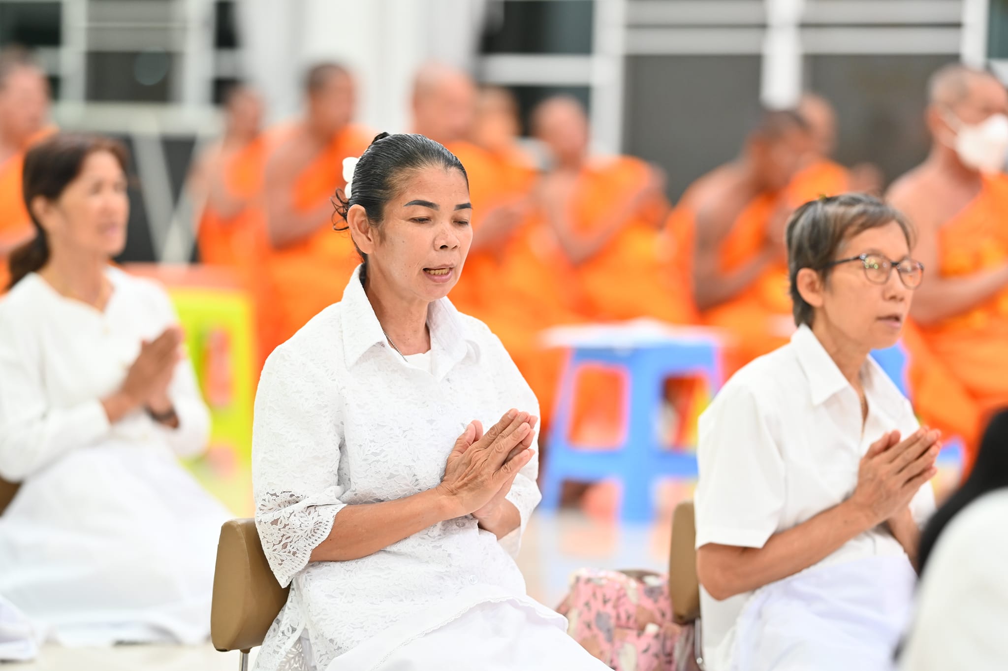 ศูนย์ปฏิบัติธรรมพนมสารคาม จัดปฏิบัติธรรมประจำสัปดาห์