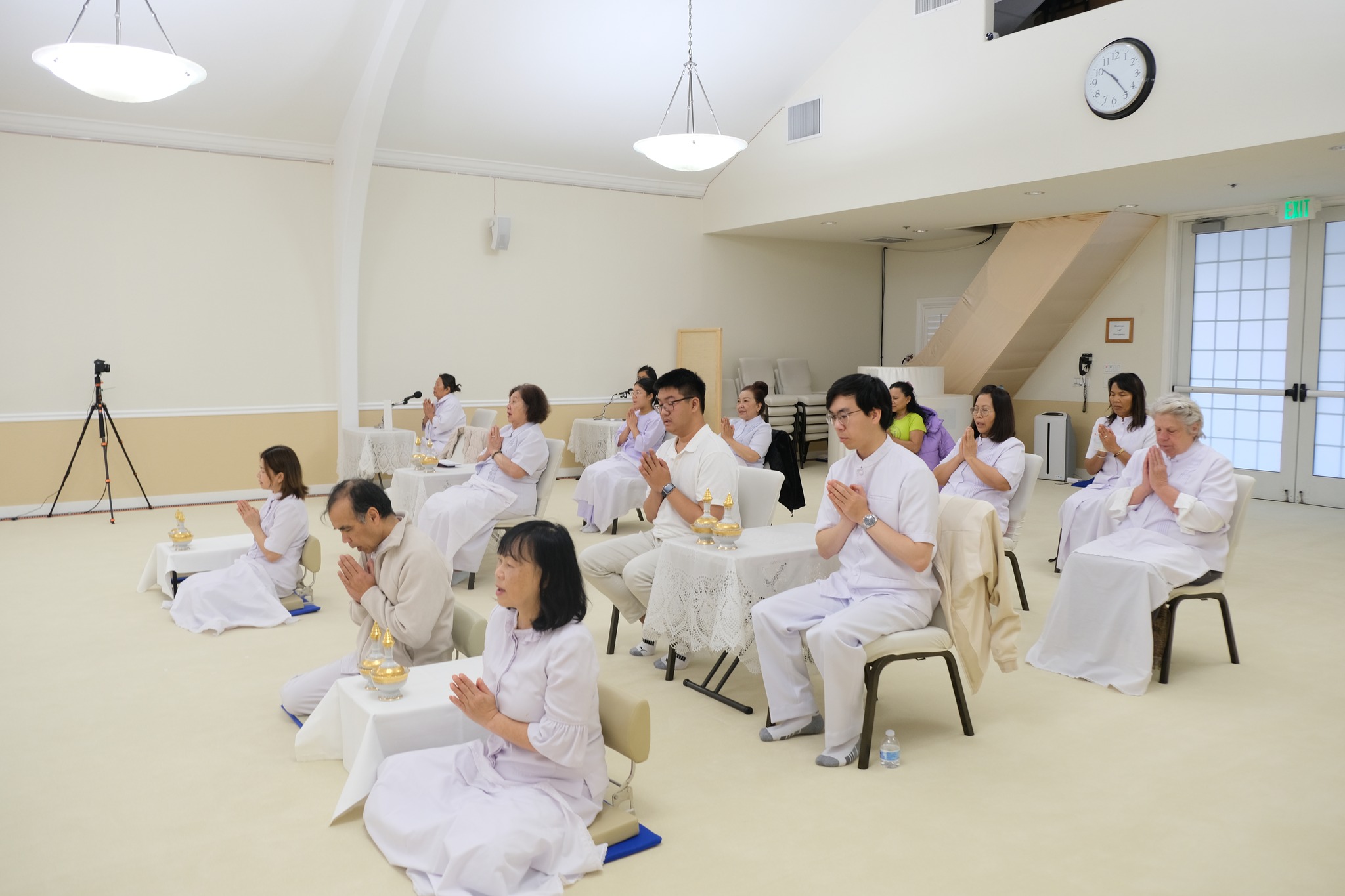 วัดพระธรรมกายซิลิคอนวัลเลย์ จัดงานบุญวันอาทิตย์