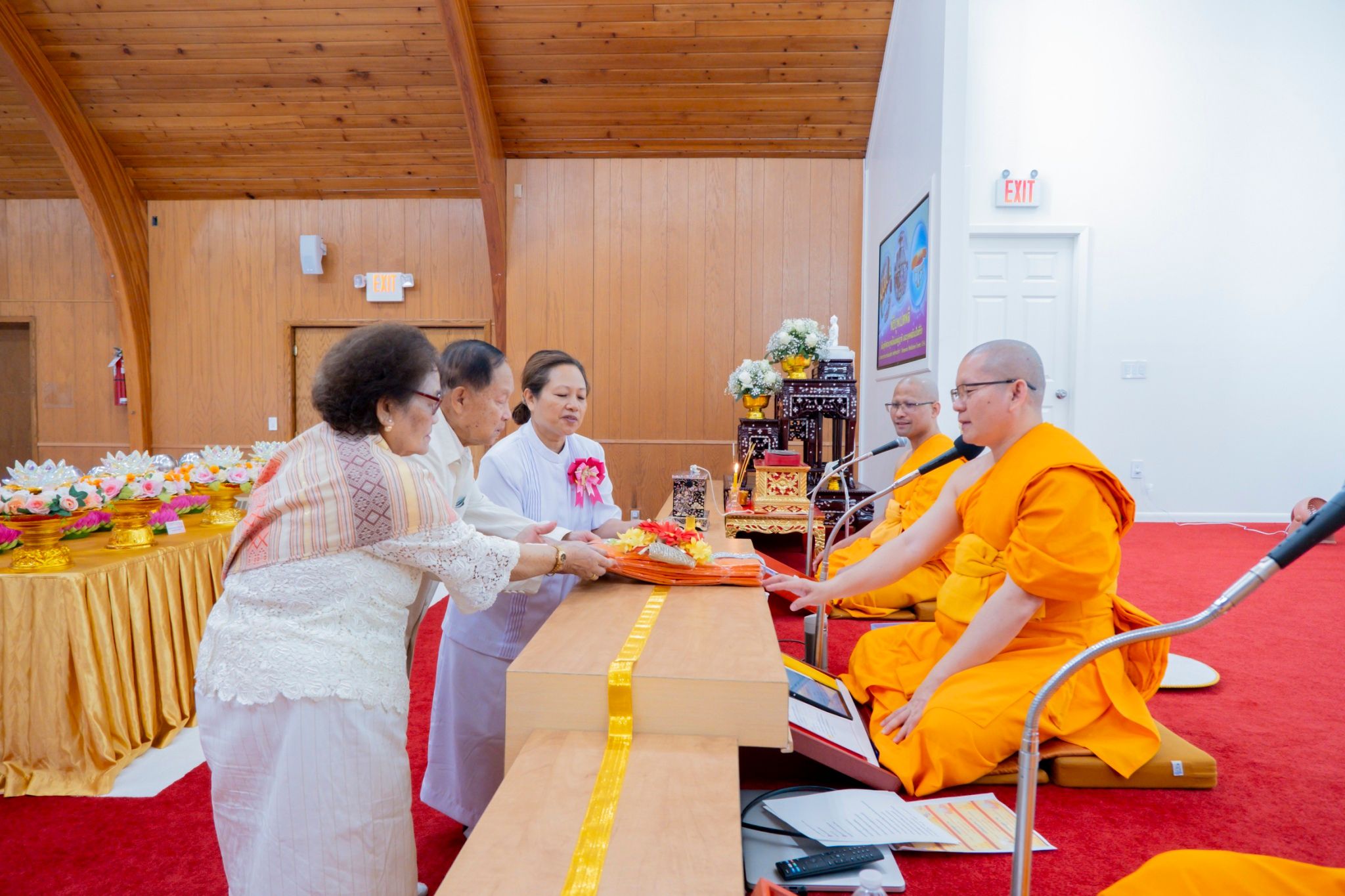 วัดพระธรรมกายมินเนโซตา จัดกิจกรรมงานบุญวันอาทิตย์