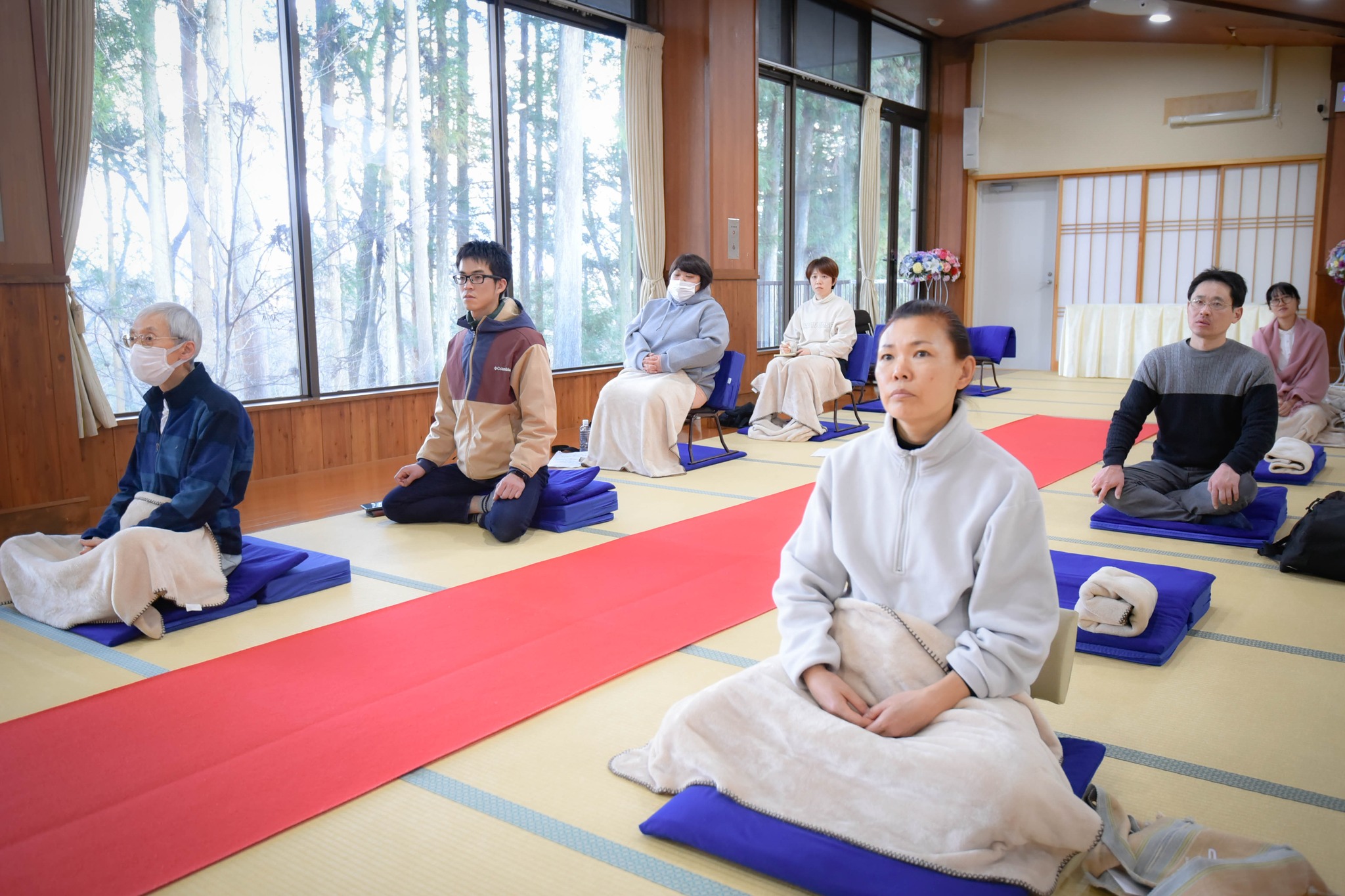 วัดพระธรรมกายกุมมะ จัดปฏิบัติธรรมแก่ชาวท้องถิ่น