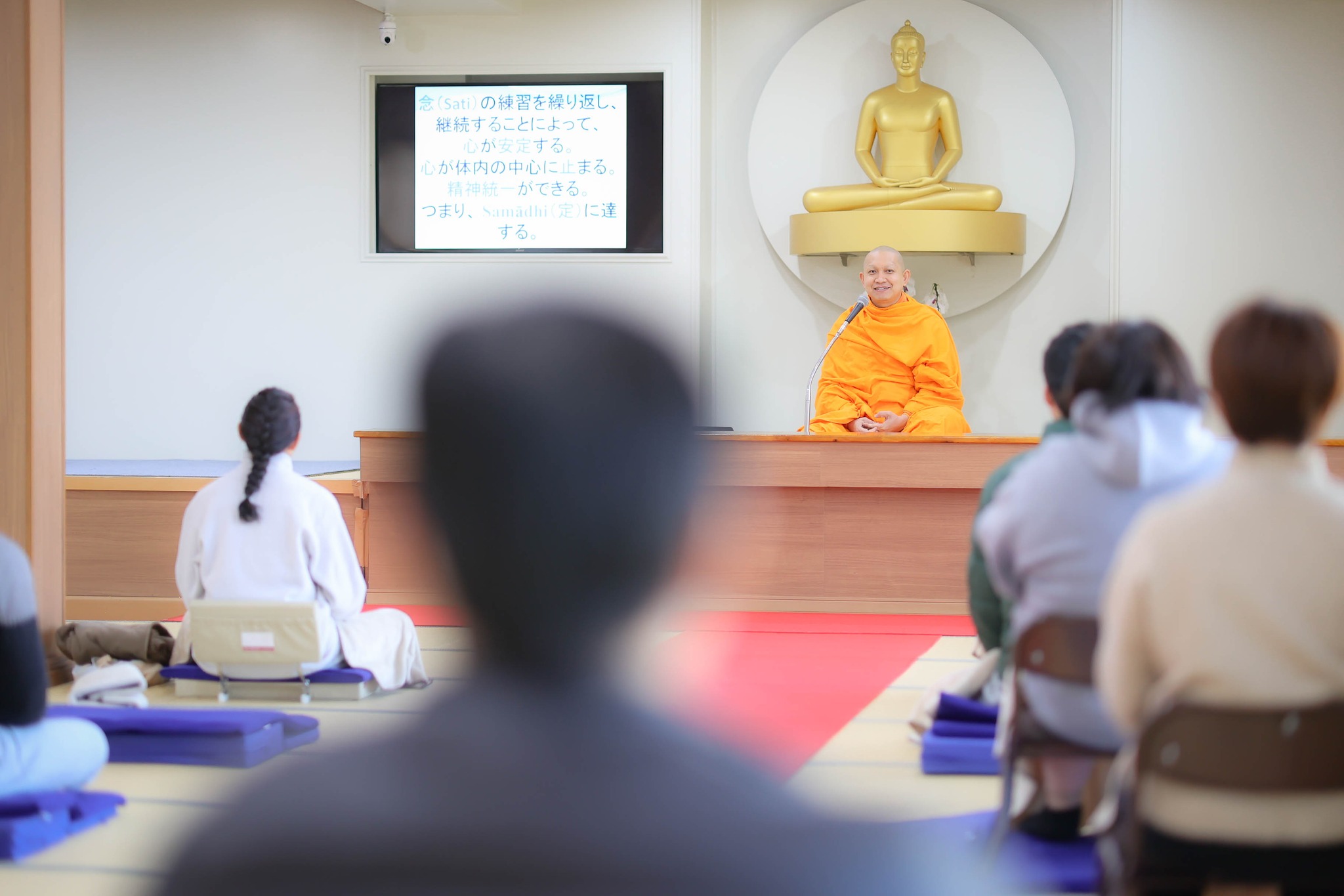 วัดพระธรรมกายกุมมะ จัดปฏิบัติธรรมแก่ชาวท้องถิ่น