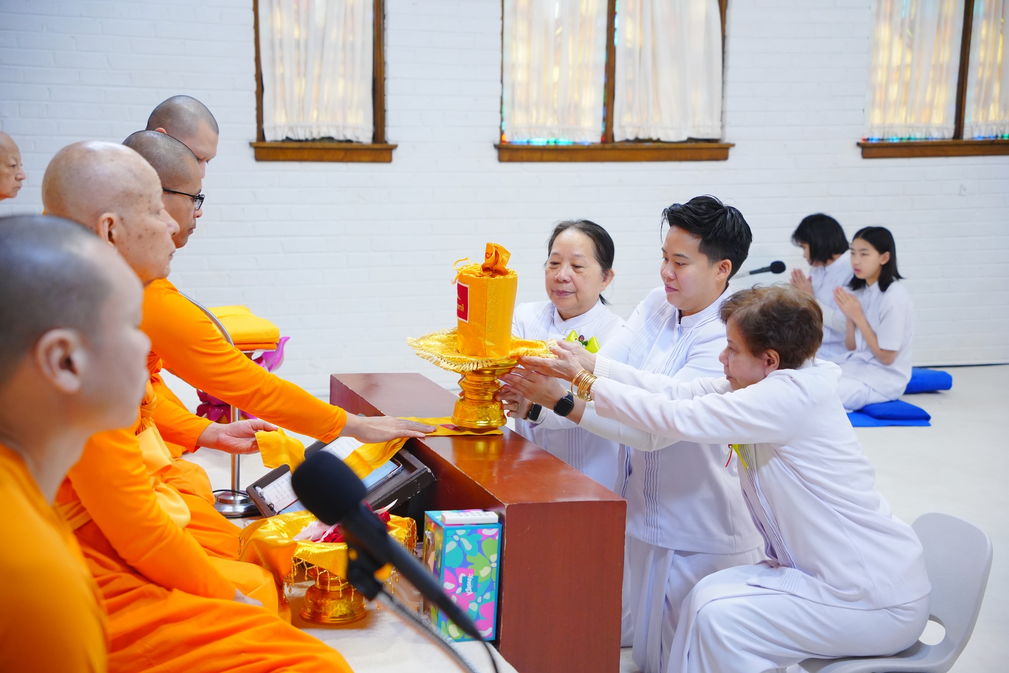 วัดพระธรรมกายชิคาโก จัดกิจกรรมงานบุญต้อนรับปีใหม่