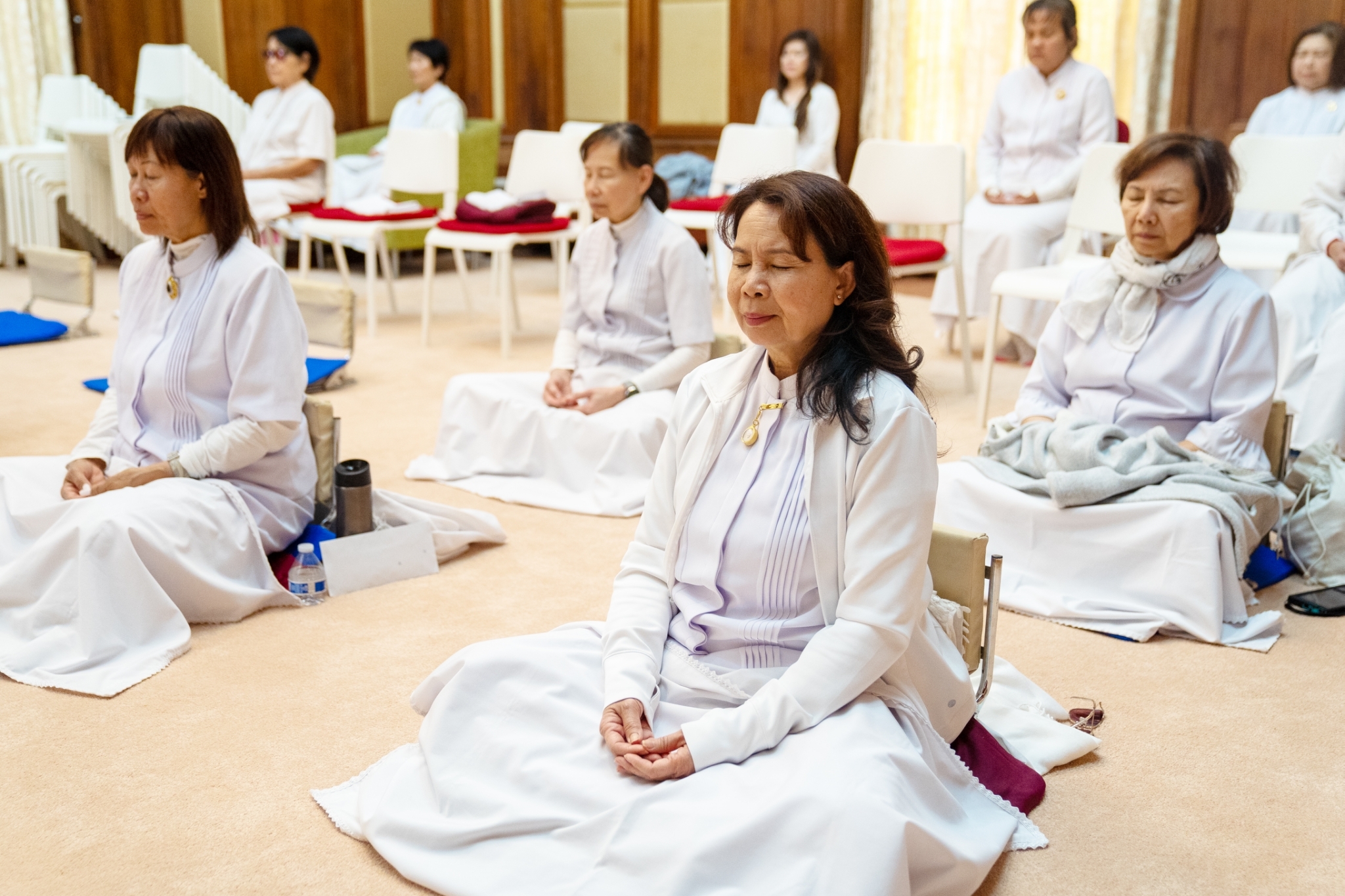 วัดพระธรรมกายแคลิฟอร์เนีย จัดโครงการปฏิบัติธรรมต้อนรับปีใหม่