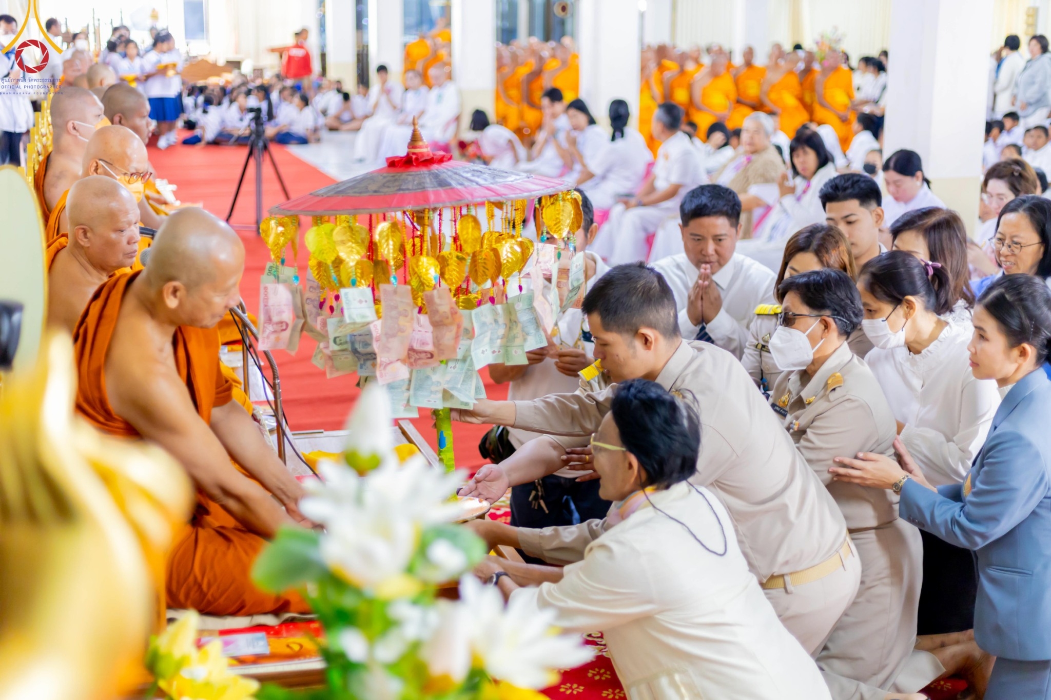 เด็กดี V-Star ร่วมทอดผ้าป่าโครงการธรรมยาตรา ปีที่ 13 จังหวัดสุพรรณบุรี และ จังหวัดพระนครศรีอยุธยา