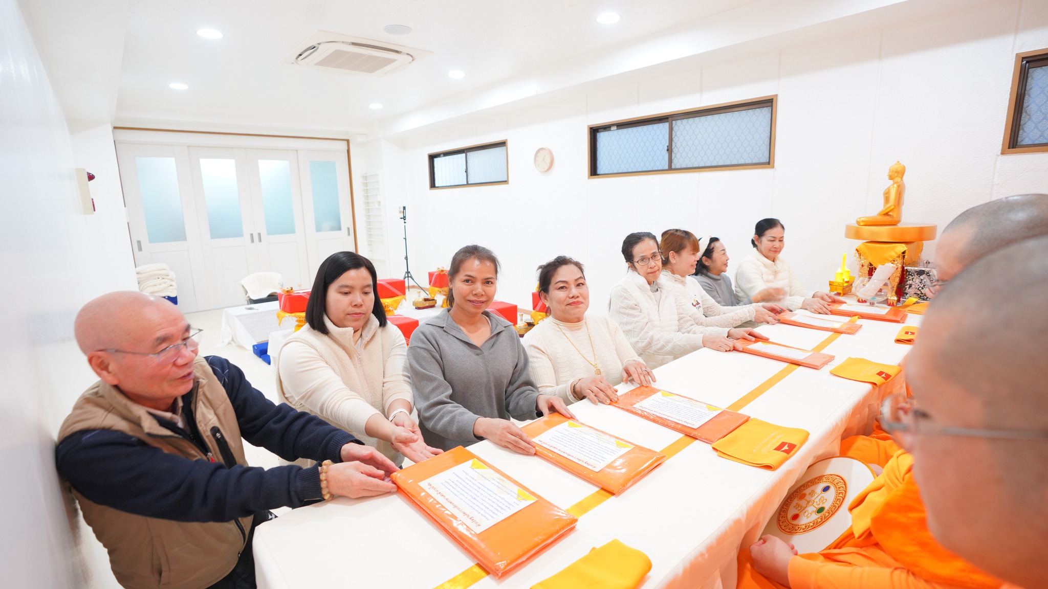 วัดพระธรรมกายโอซาก้า จัดพิธีบุพเปตพลี