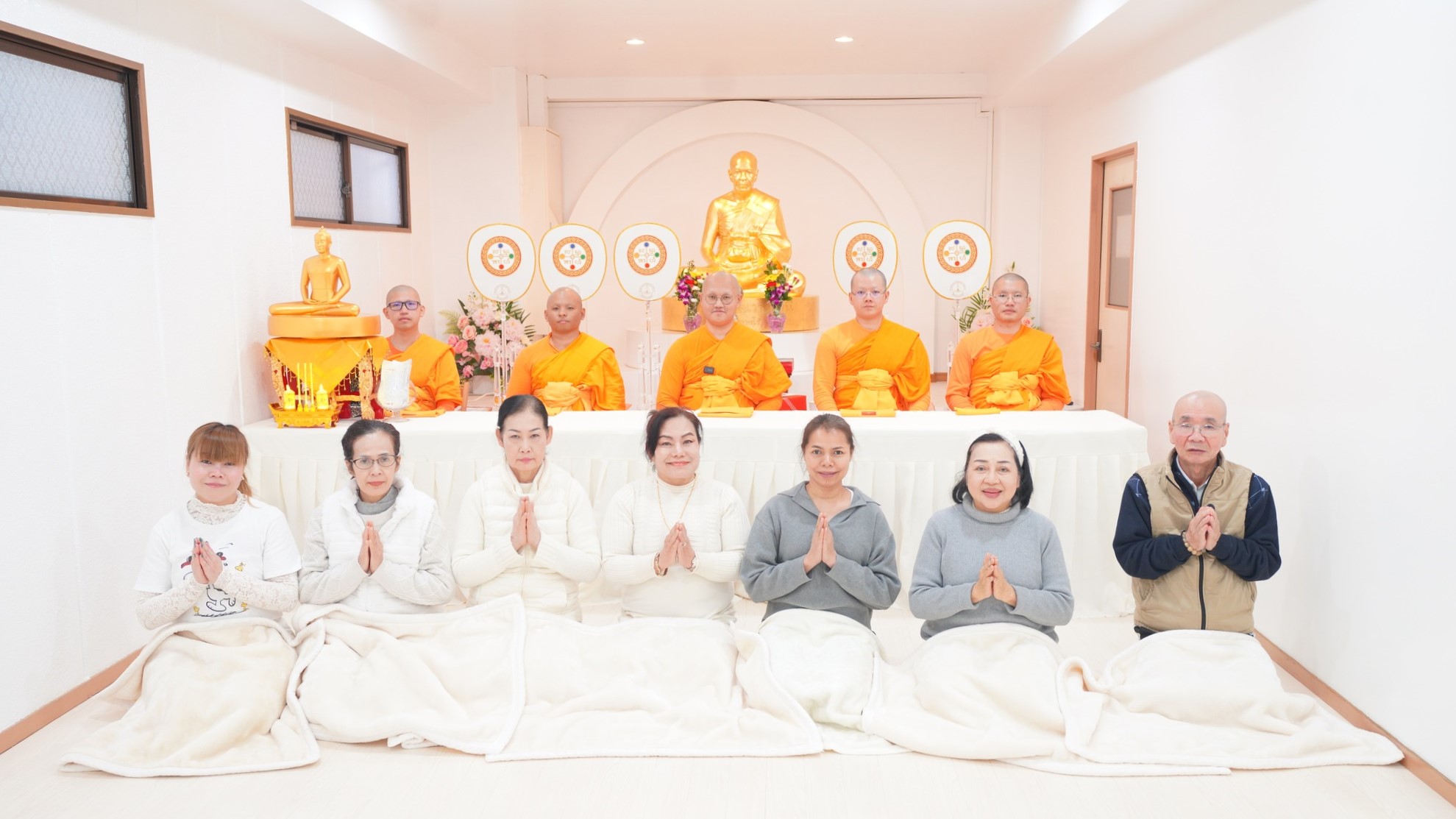 วัดพระธรรมกายโอซาก้า จัดพิธีบุพเปตพลี