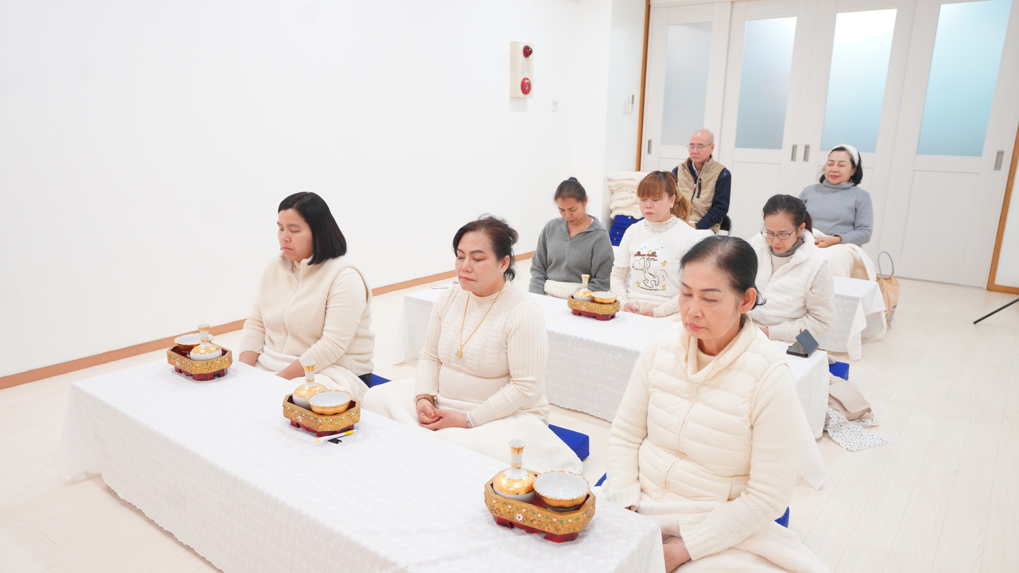 วัดพระธรรมกายโอซาก้า จัดพิธีบุพเปตพลี