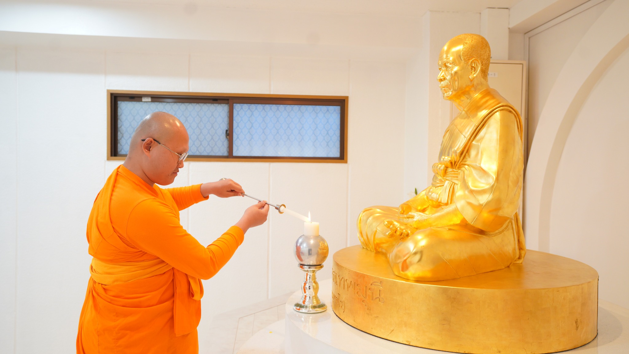 วัดพระธรรมกายโอซาก้า จัดพิธีบุพเปตพลี