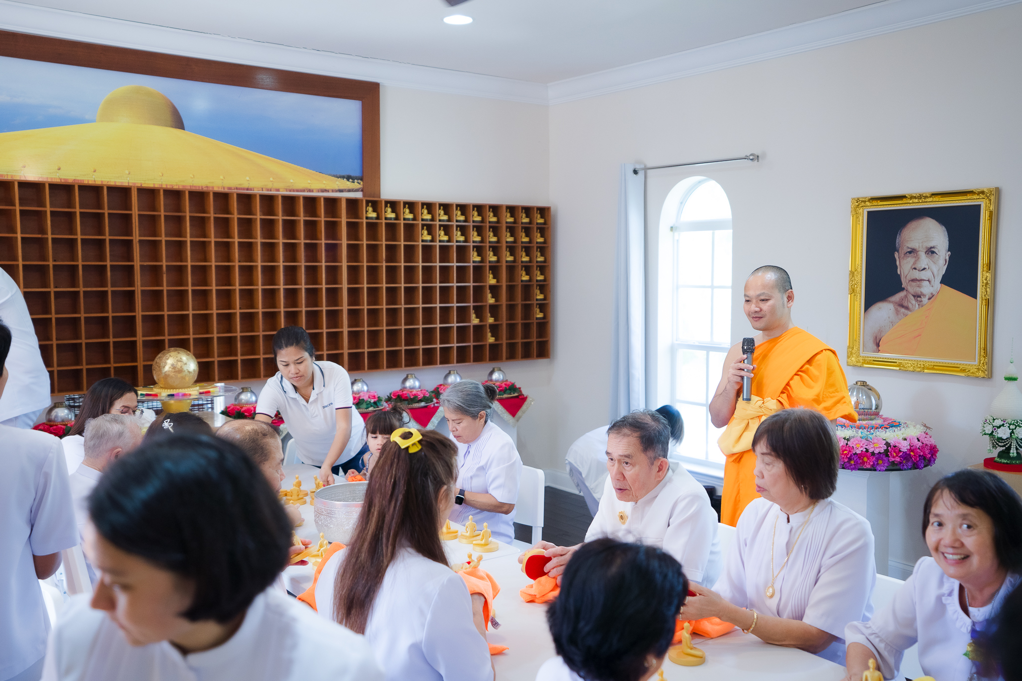 วัดพระธรรมกายปาล์มบีช จัดงานบุญ 116 ปี คุณยายอาจารย์ฯ