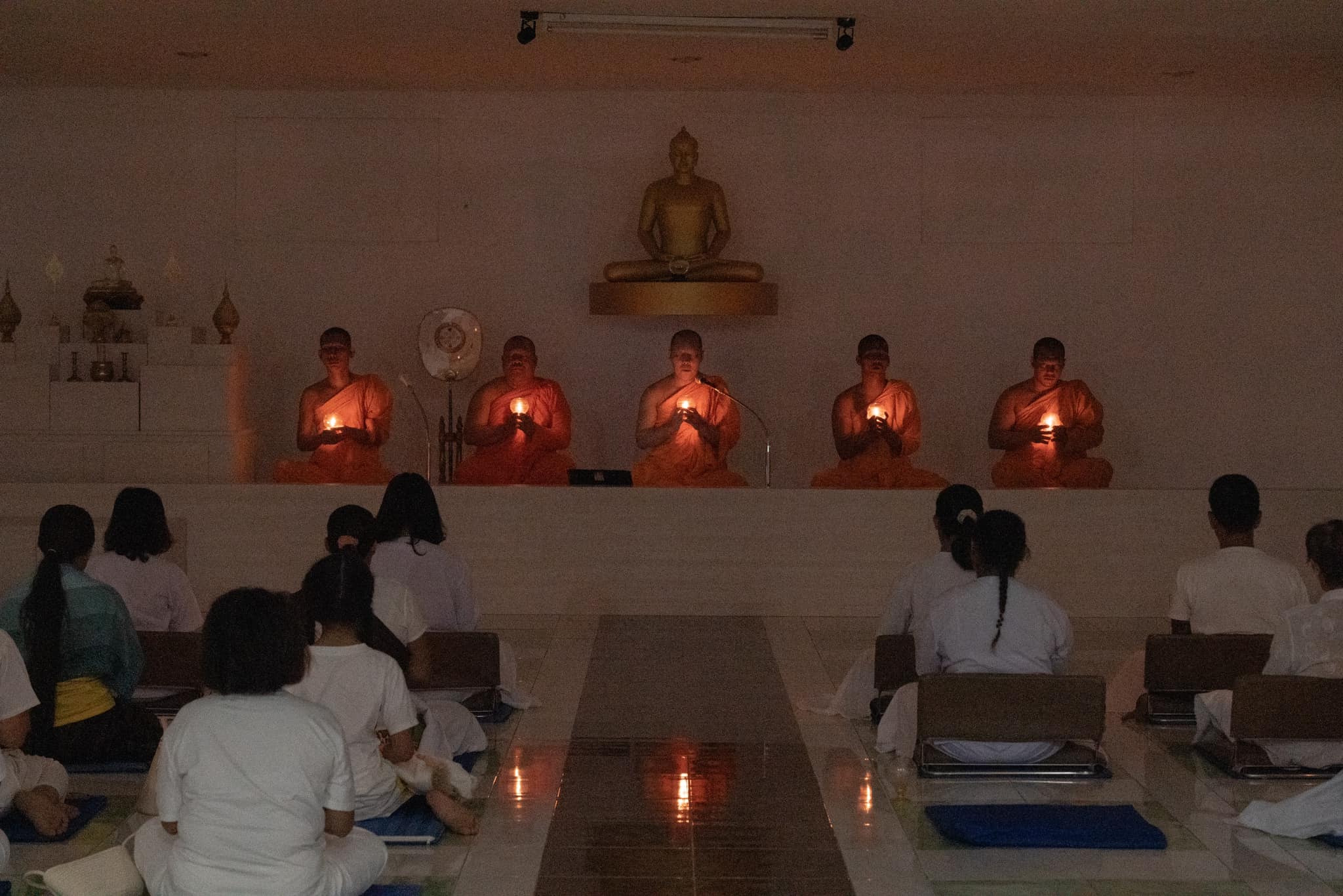 ศูนย์ปฏิบัติธรรมสุราษฎร์ธานี จัดกิจกรรมงานบุญวันพระ