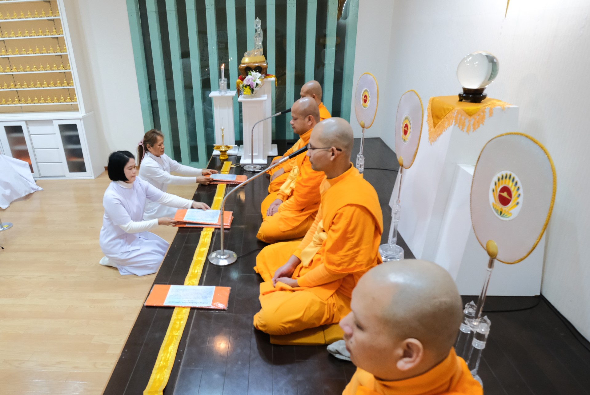 วัดพระธรรมกายอิบาราขิ จัดพิธีบุพเปตพลี