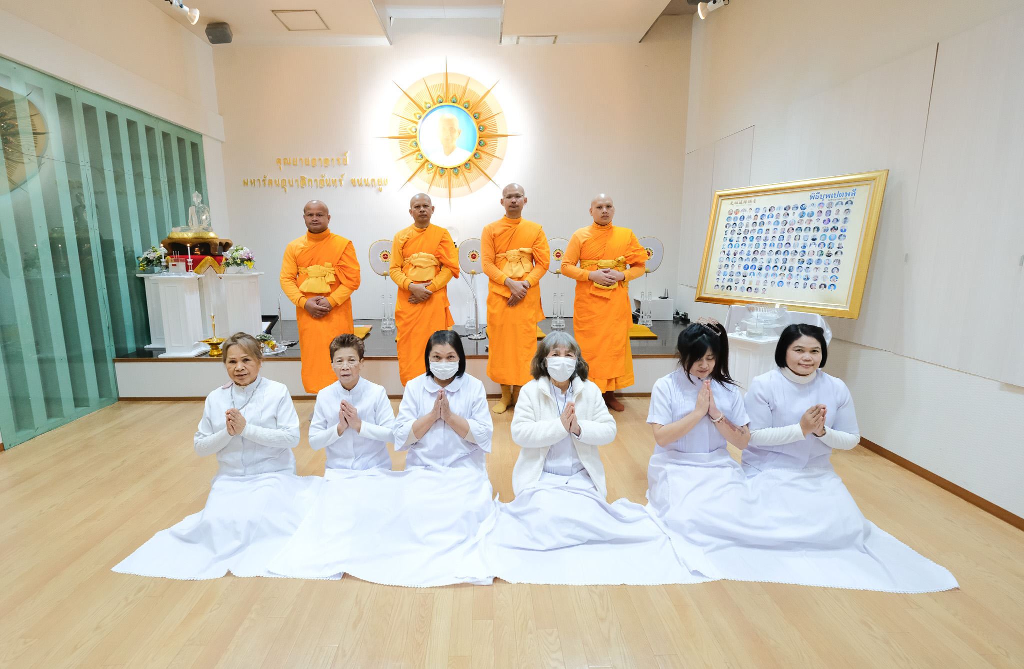 วัดพระธรรมกายอิบาราขิ จัดพิธีบุพเปตพลี