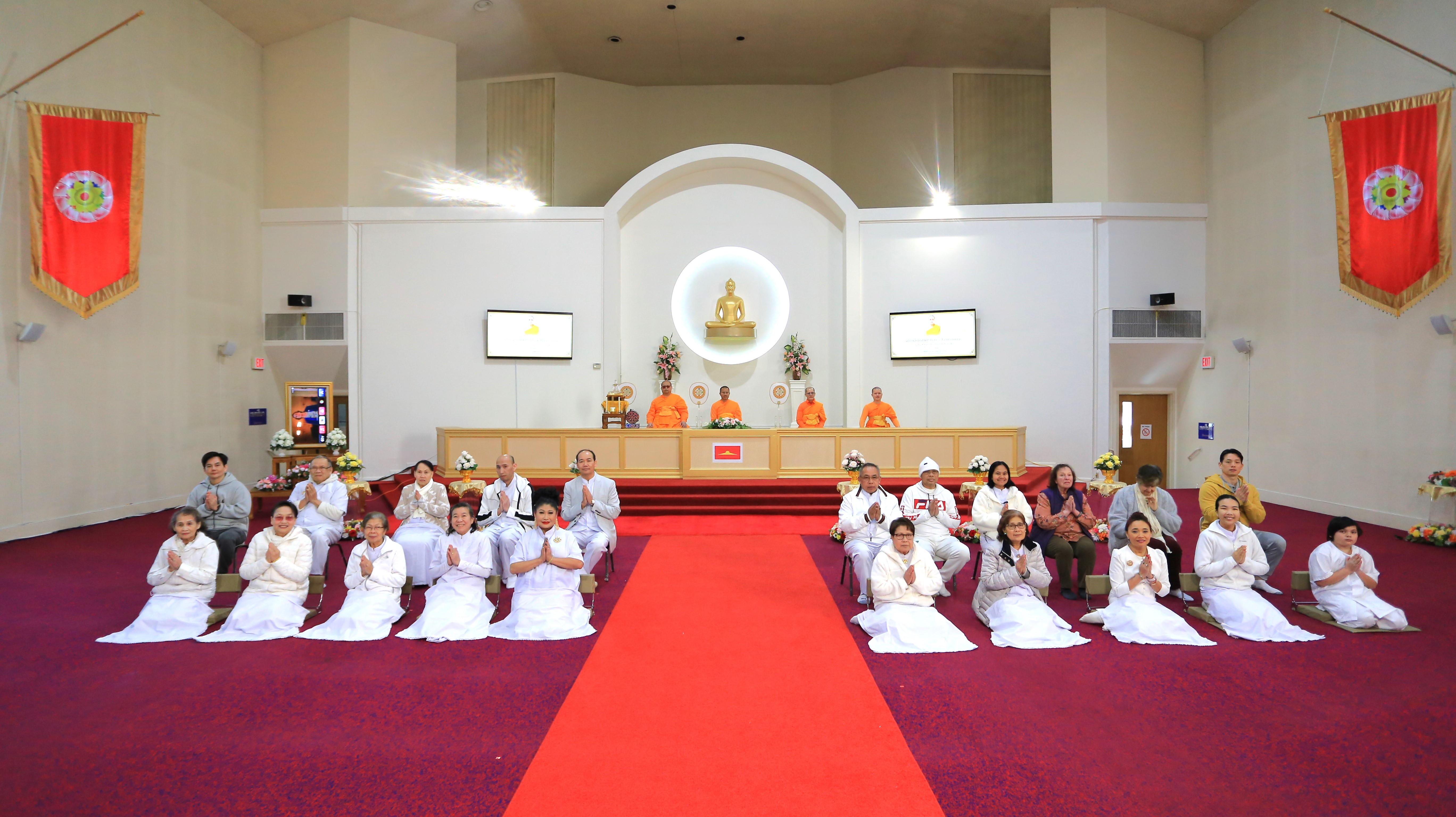 วัดพระธรรมกายออเรกอน จัดพิธีบุพเปตพลี