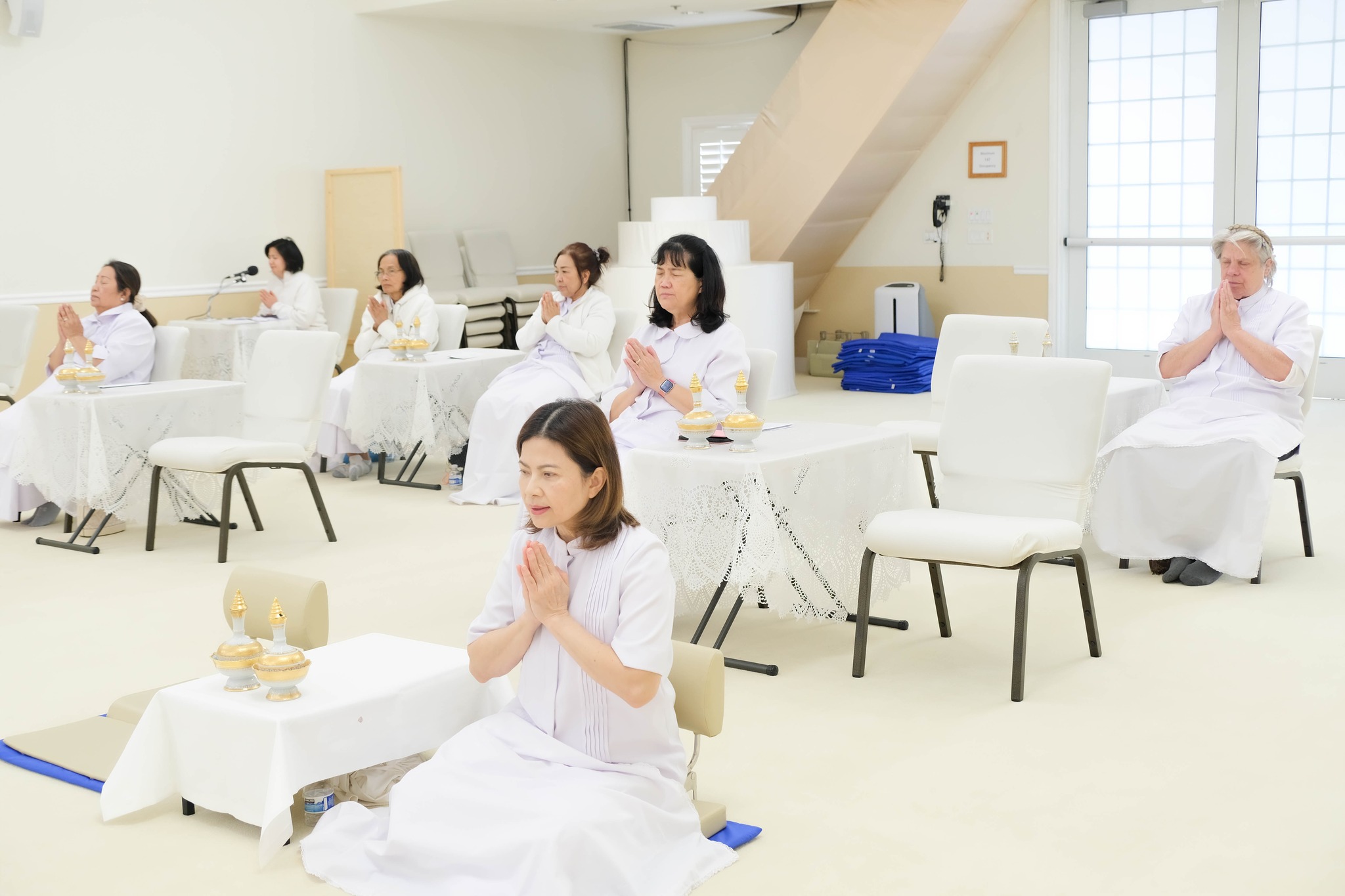 วัดพระธรรมกายซิลิคอนวัลเลย์ จัดงานบุญวันอาทิตย์