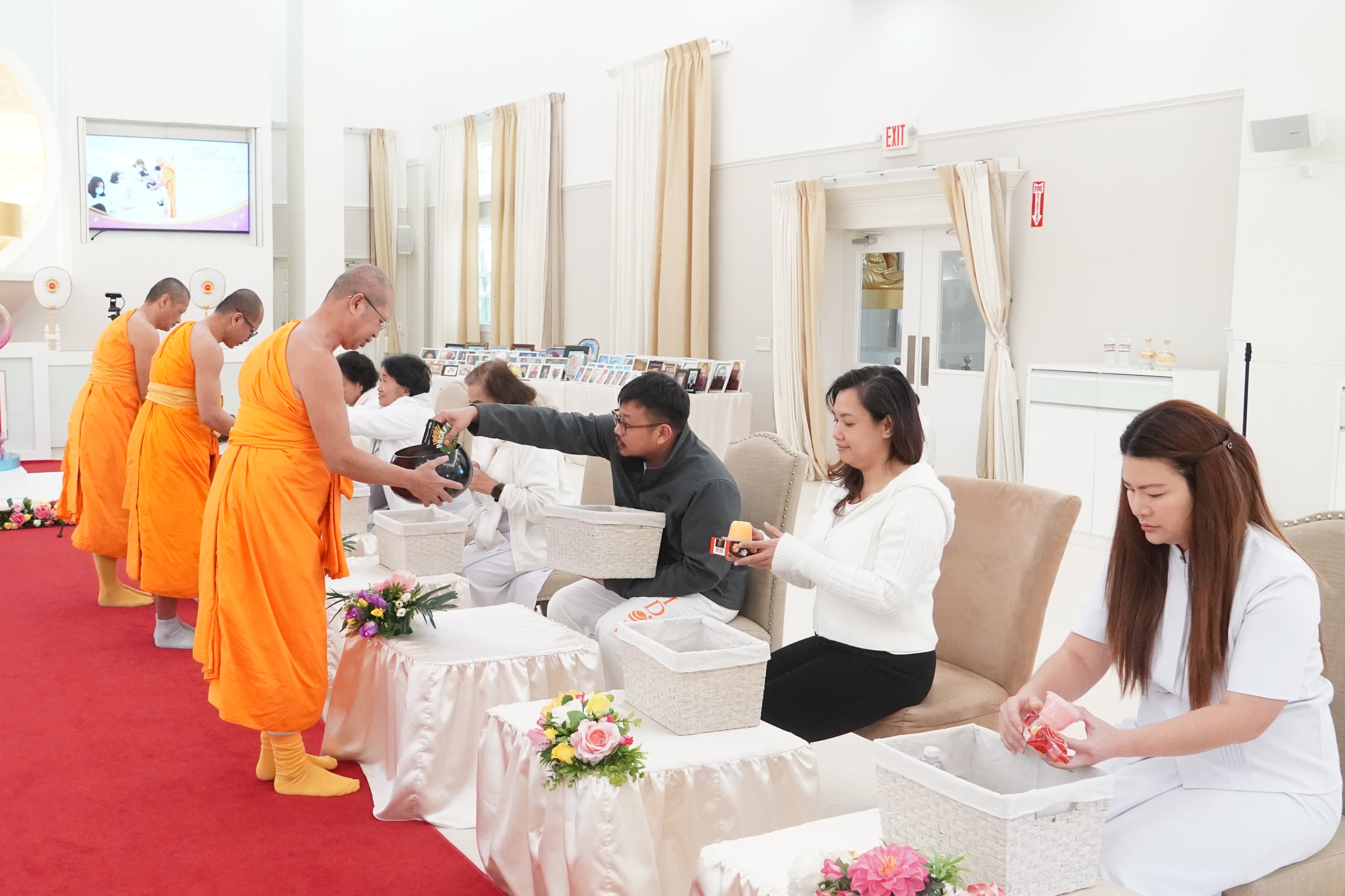 วัดพระธรรมกายฟลอริดา จัดพิธีบุพเปตพลี