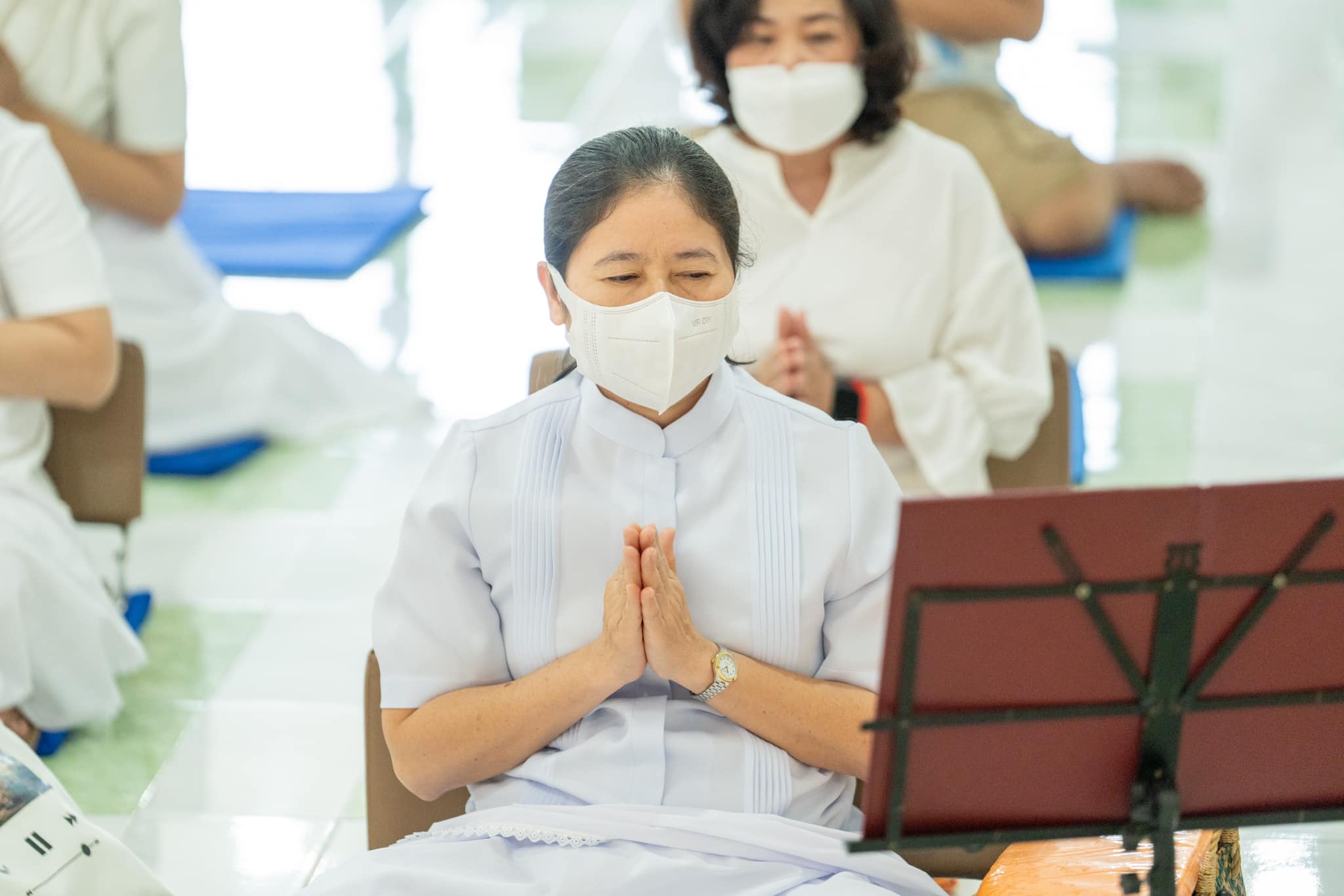 ศูนย์ปฏิบัติธรรมสุราษฎร์ธานี จัดพิธีบูชาข้าวพระ