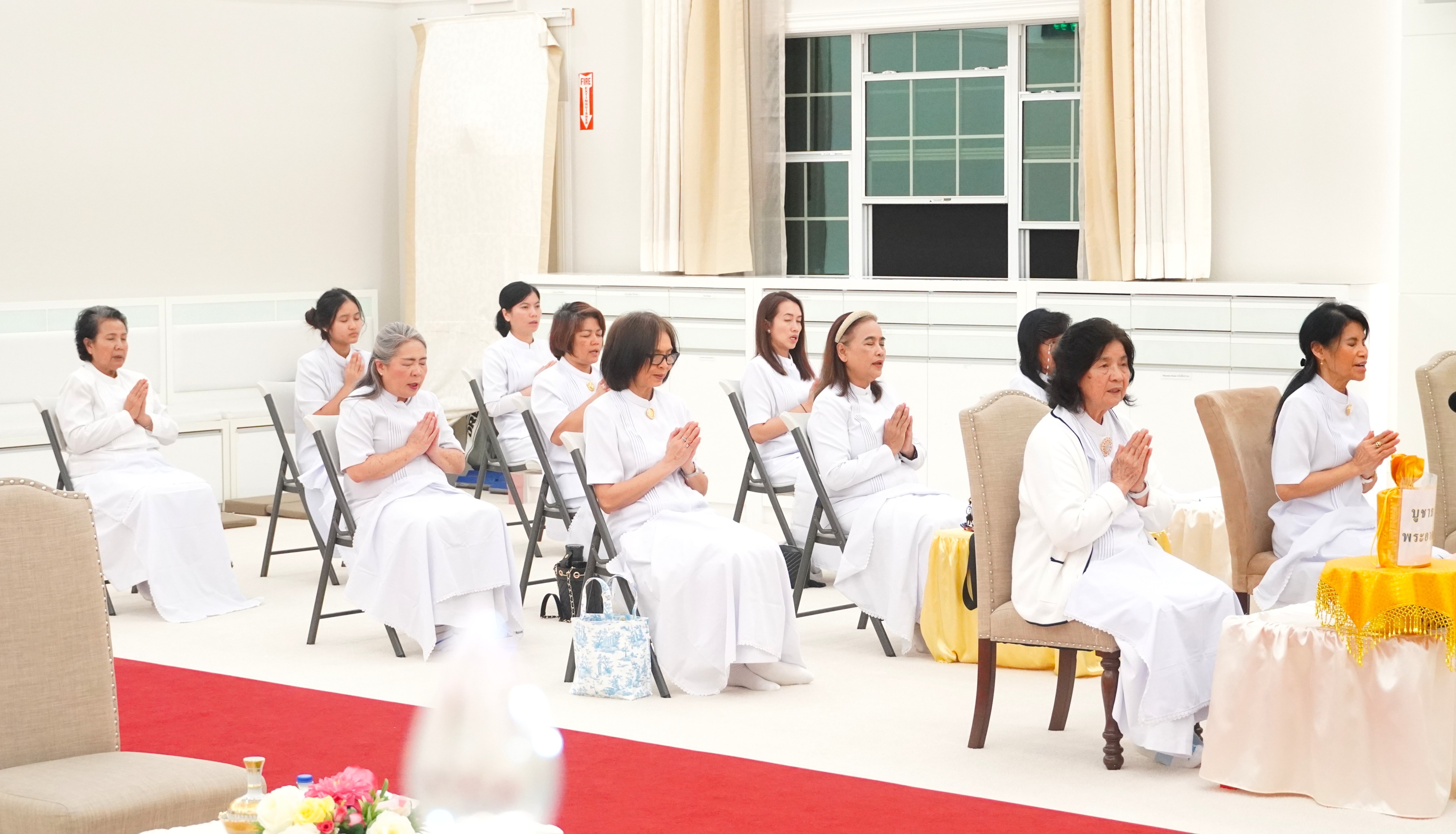 วัดพระธรรมกายฟลอริดา จัดงานบุญบูชาข้าวพระ