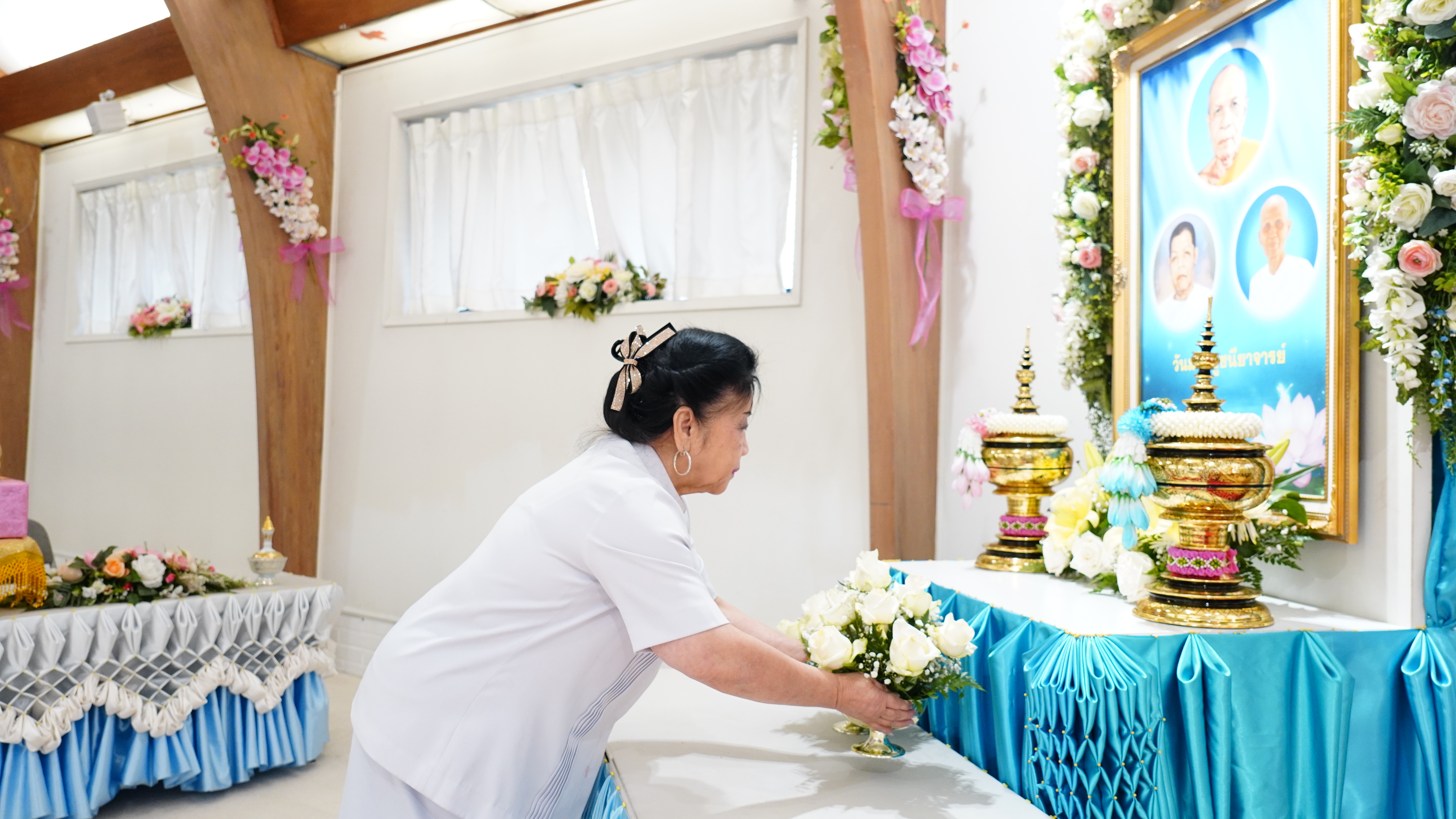 วัดพระธรรมกายซีแอตเติล จัดพิธีสวดธรรมนิยามอุทิศถวายแด่มหาปูชนียาจารย์