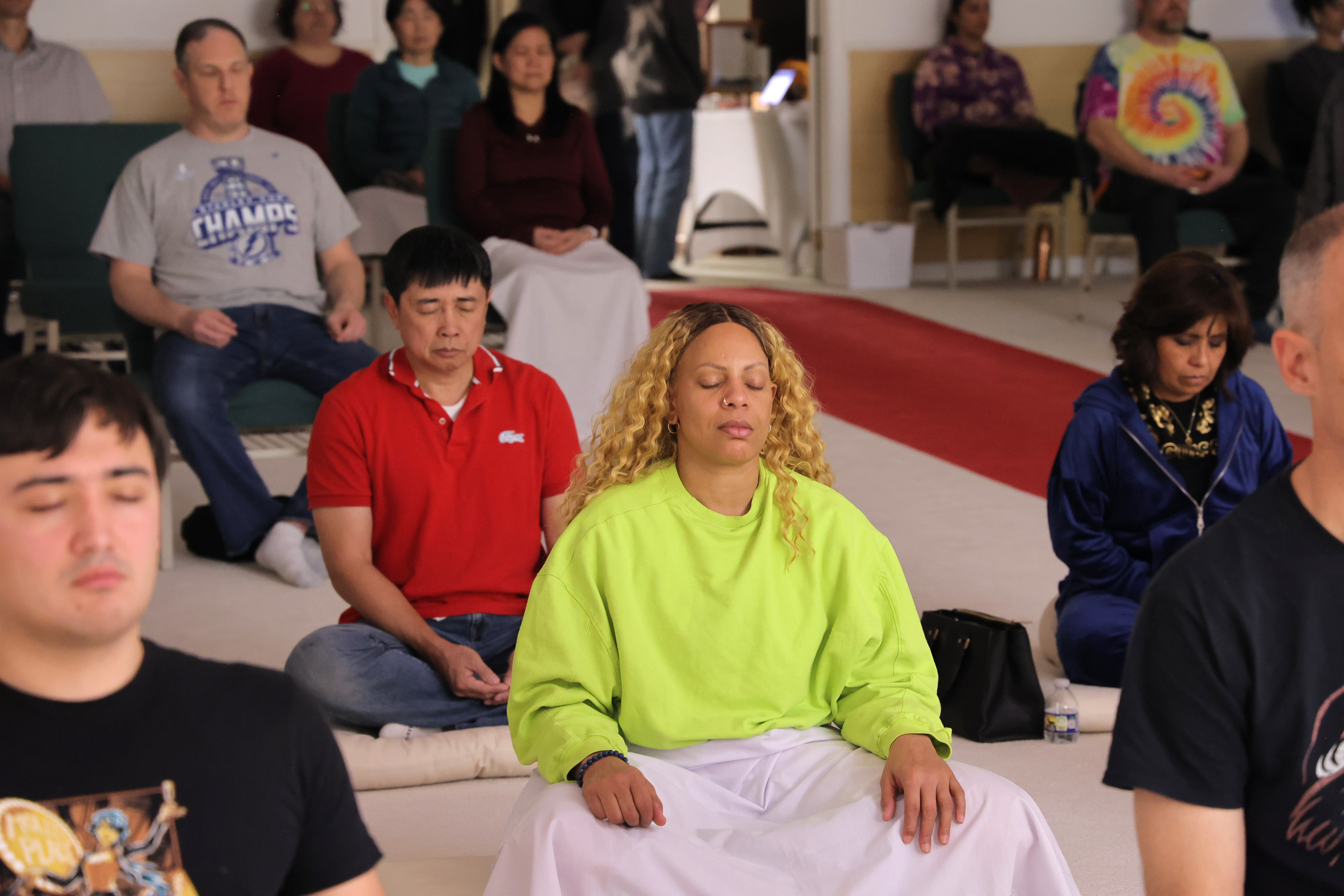 วัดพระธรรมกายจอร์เจีย จัดกิจกรรมนั่งสมาธิสำหรับชาวท้องถิ่น