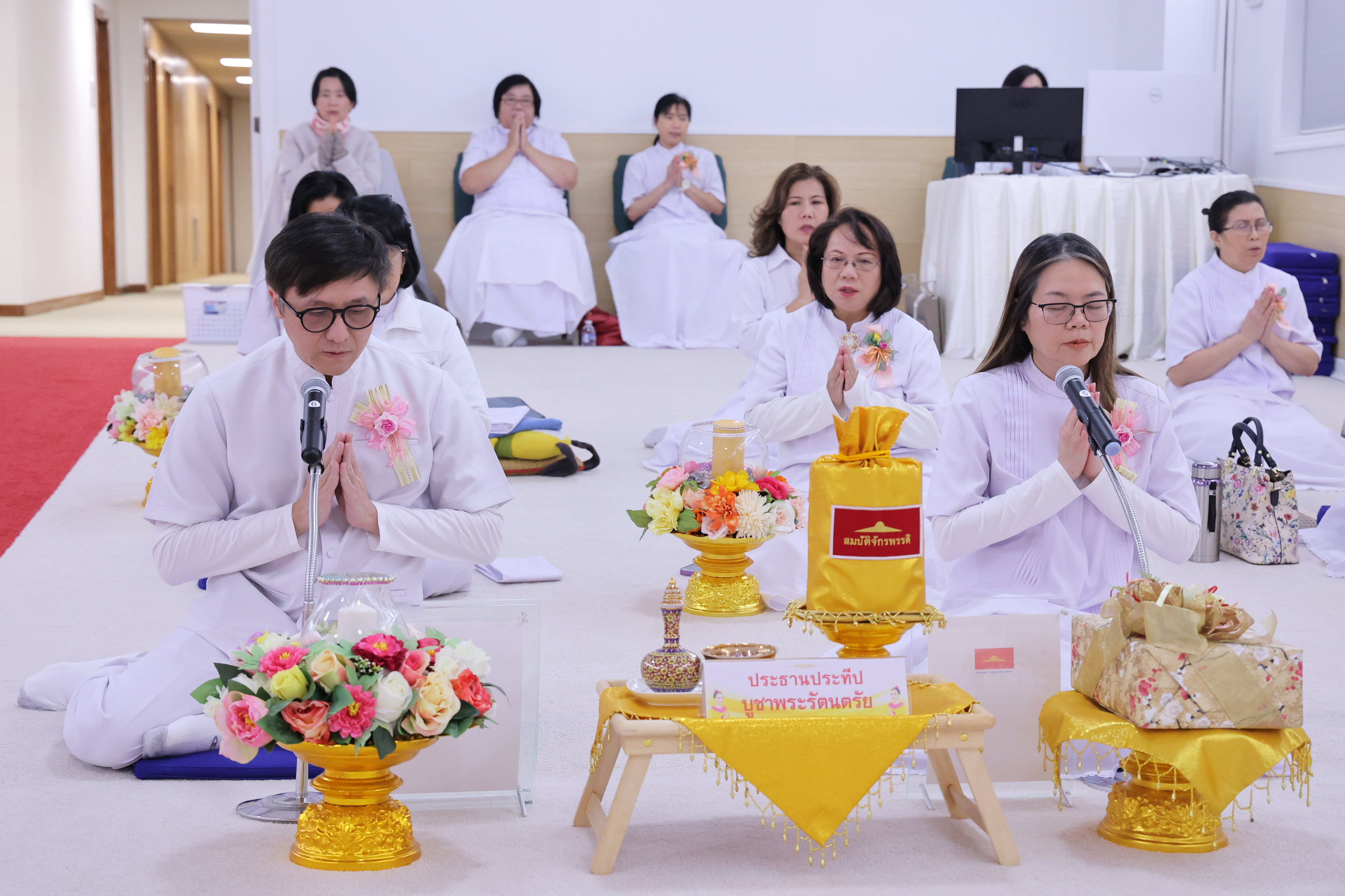 วัดพระธรรมกายจอร์เจีย จัดงานบุญบูชาข้าว