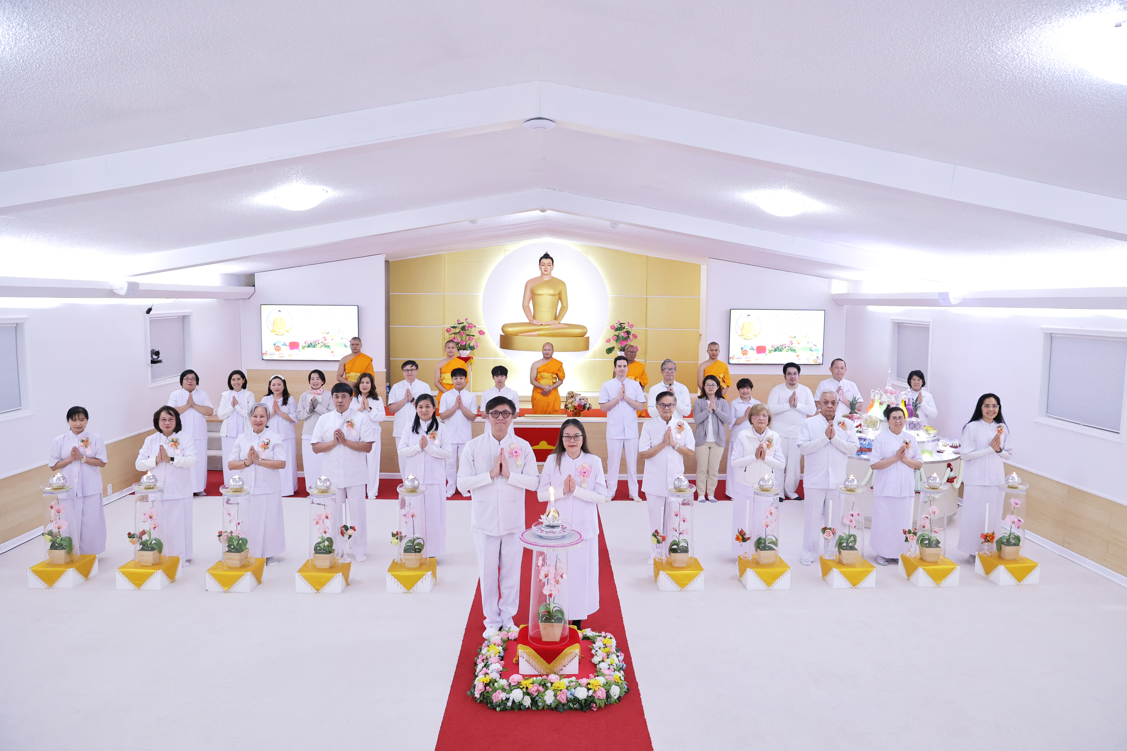 วัดพระธรรมกายจอร์เจีย จัดงานบุญบูชาข้าว