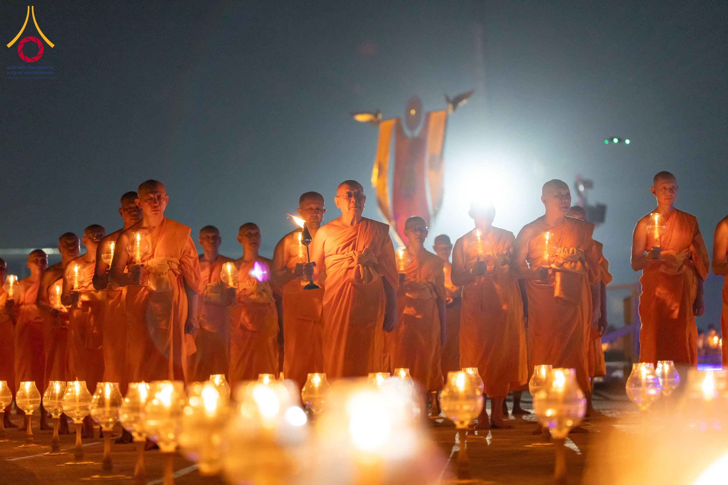 วัดพระธรรมกาย จัดงานบุญวันมาฆบูชา