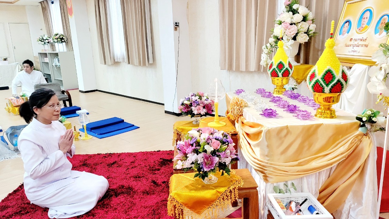 วัดพระธรรมกายไอจิ จัดงานบุญบูชาข้าวพระ