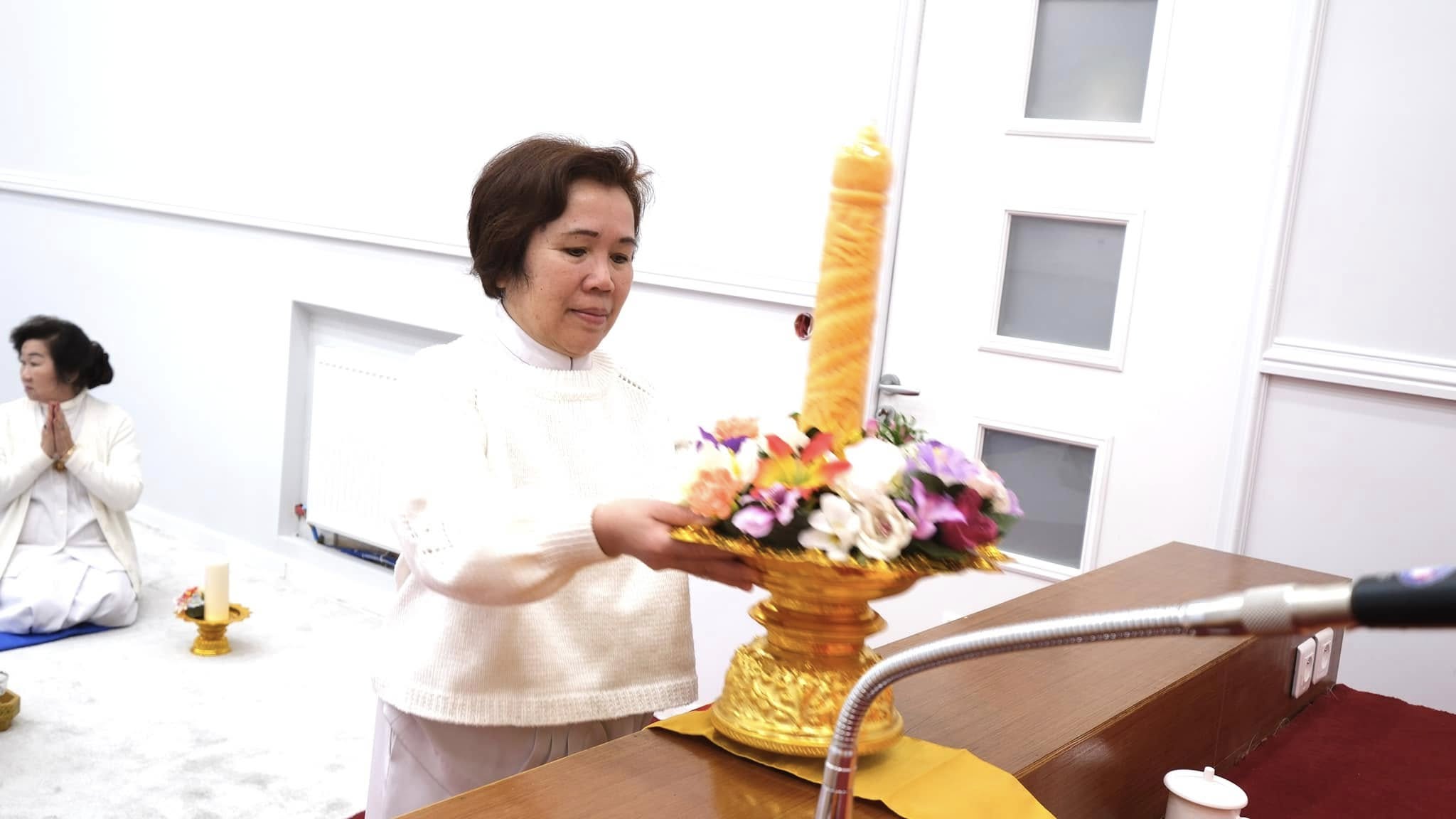 วัดพระธรรมกายบอร์คโด จัดปฏิบัติธรรมวันอาทิตย์