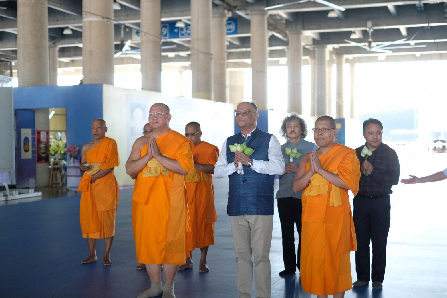 เอกอัครราชทูตอินเดียประจำประเทศไทย เข้าเยี่ยมคารวะและสนทนากับหลวงพ่อทัตตชีโว