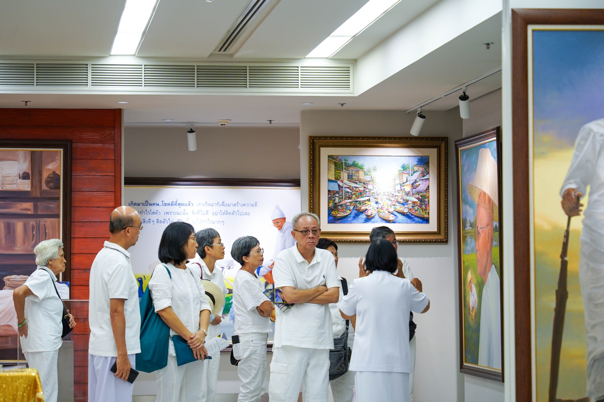 ชาวมาเลเซีย มาเยี่ยมชมวัดพระธรรมกาย