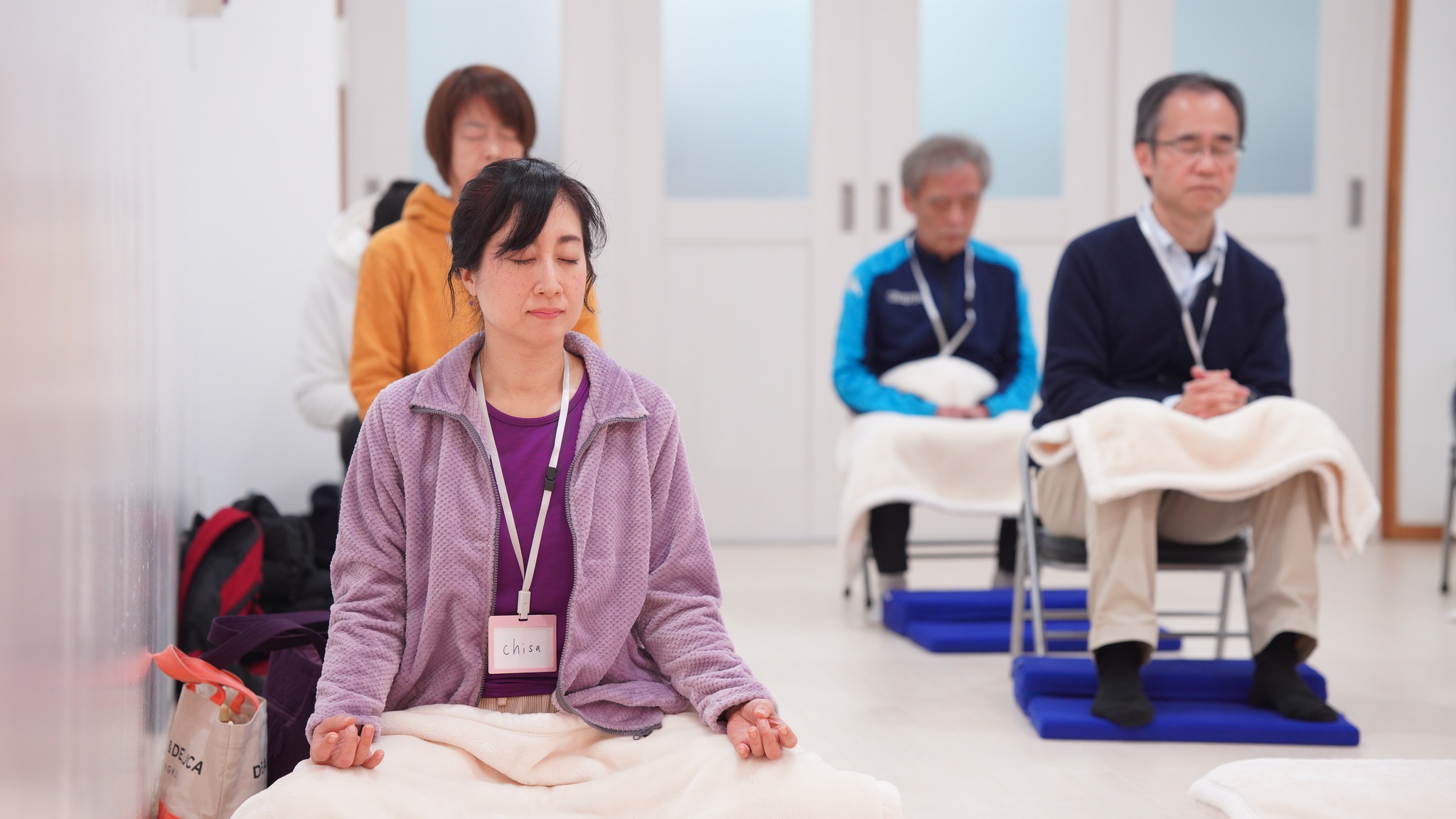 วัดพระธรรมกายโอซาก้า จัดปฏิบัติธรรมชาวญี่ปุ่น