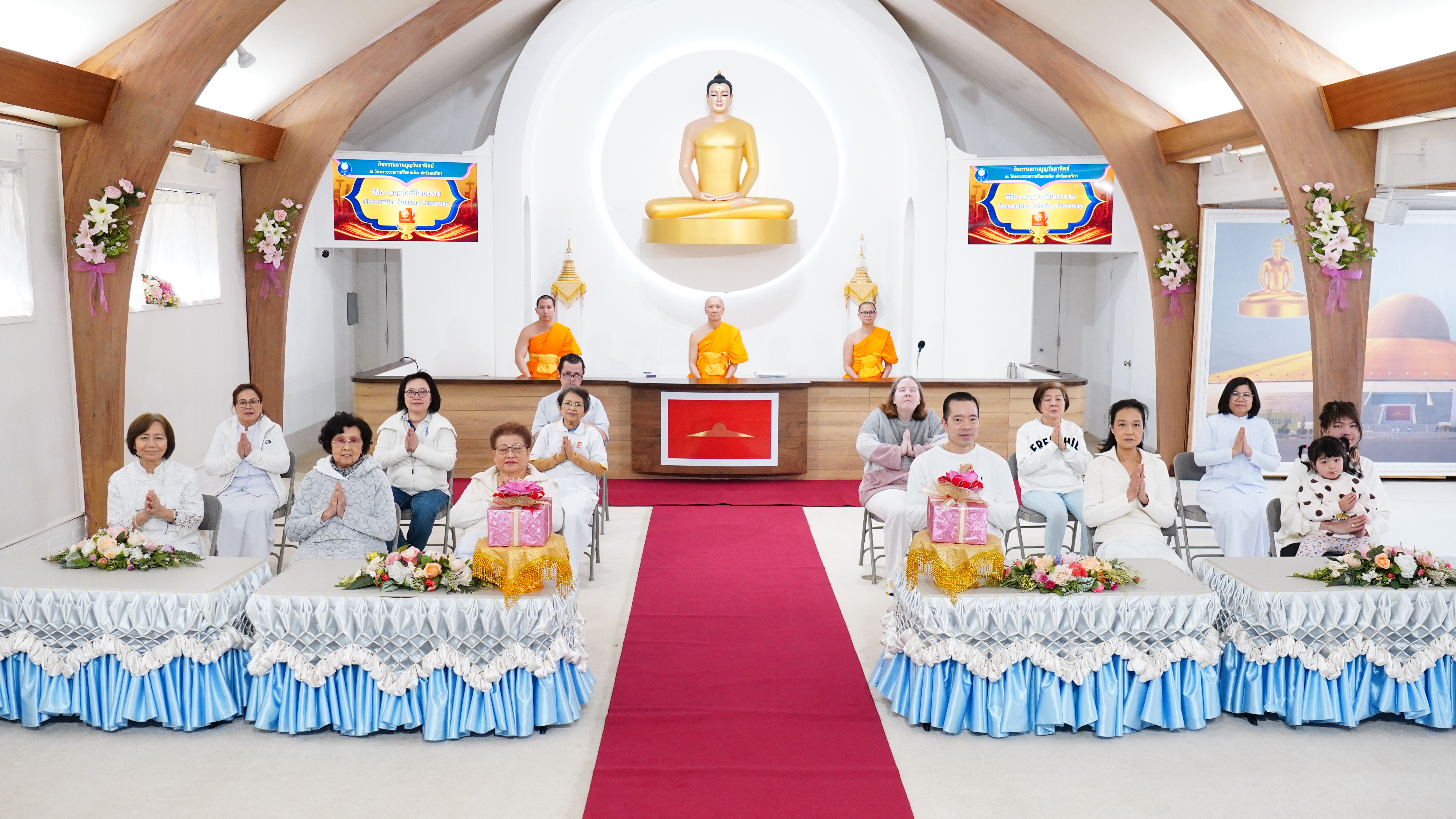 วัดพระธรรมกายซีแอตเติล จัดงานบุญวันอาทิตย์