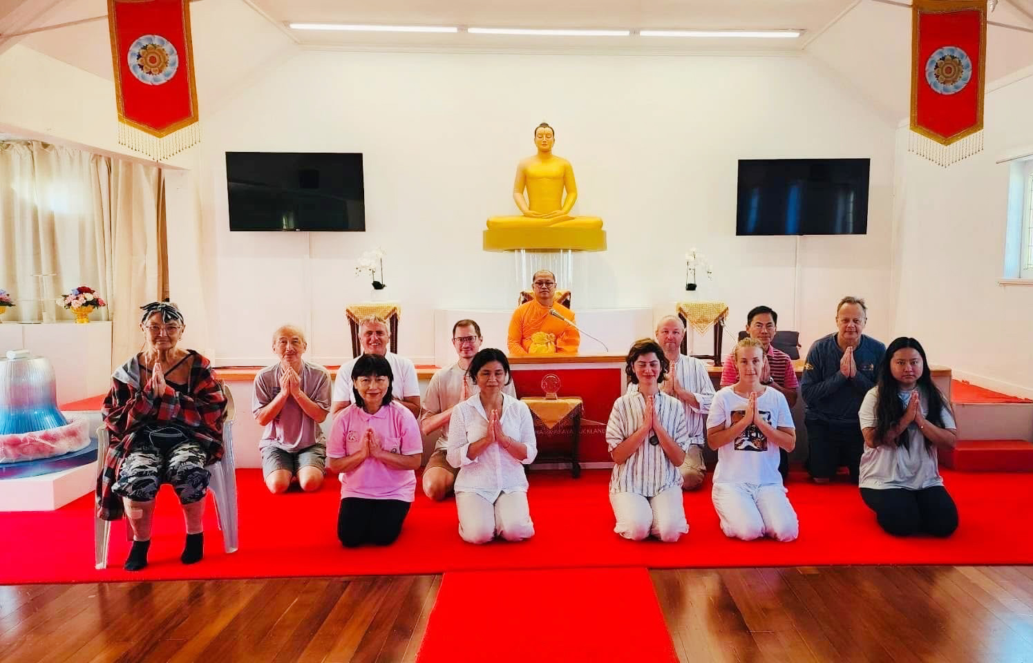 วัดพระธรรมกายโอ๊คแลนด์ จัดงานบุญวาระวันคล้ายวันเกิดพระสุธรรมญาณวิเทศ