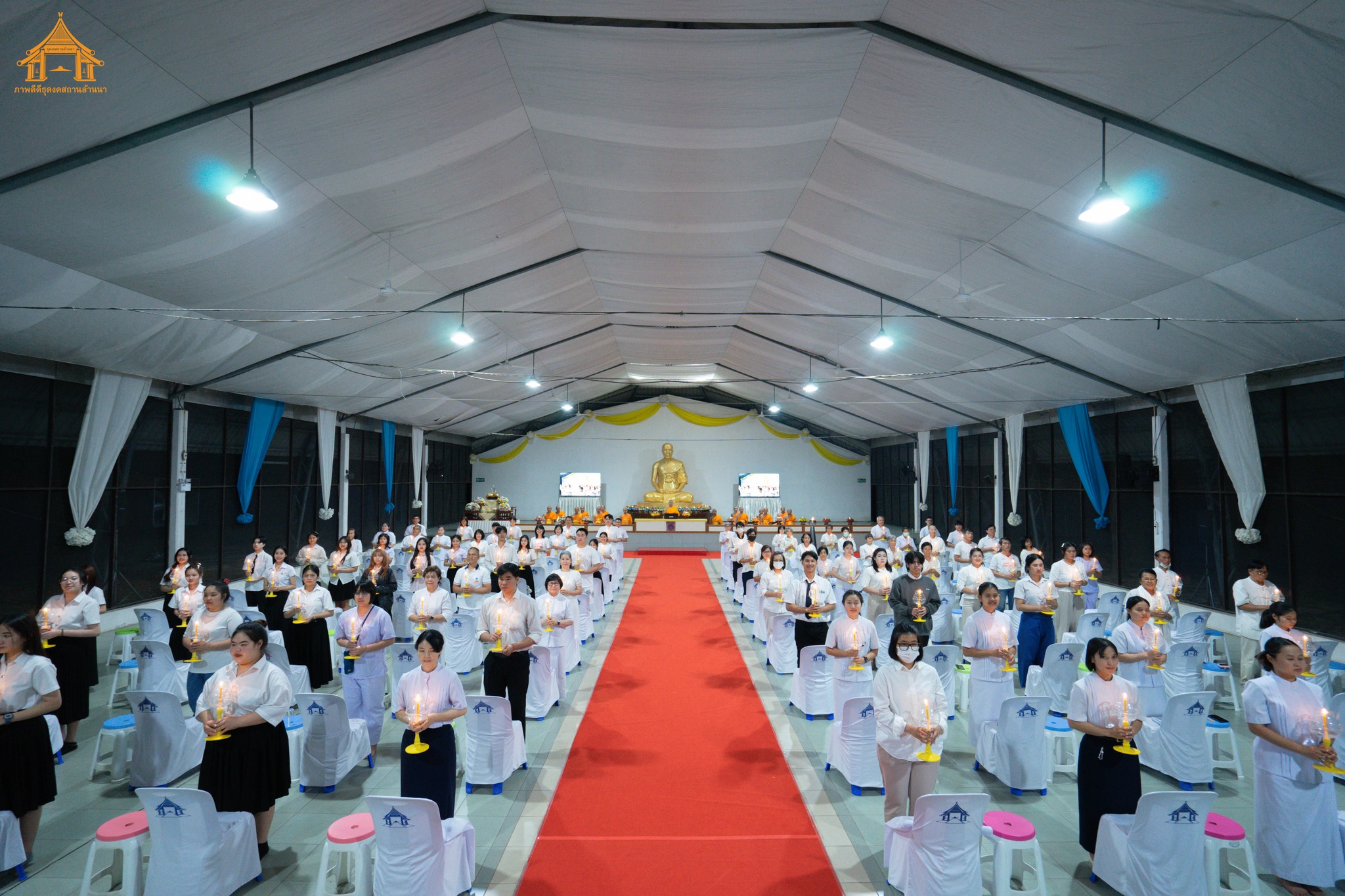 ธุดงคสถานล้านนา จัดงานบุญเนื่องในวันมาฆบูชา