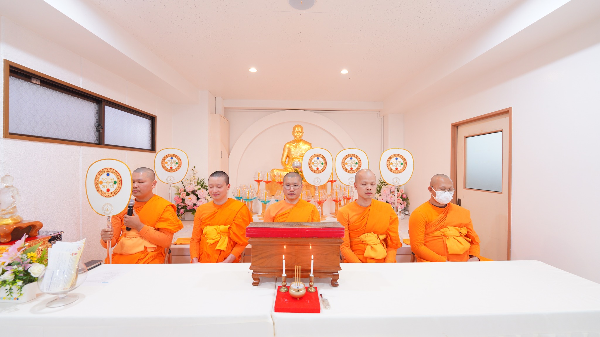 วัดพระธรรมกายโอซาก้า จัดงานบุญเนื่องในวันมาฆบูชา