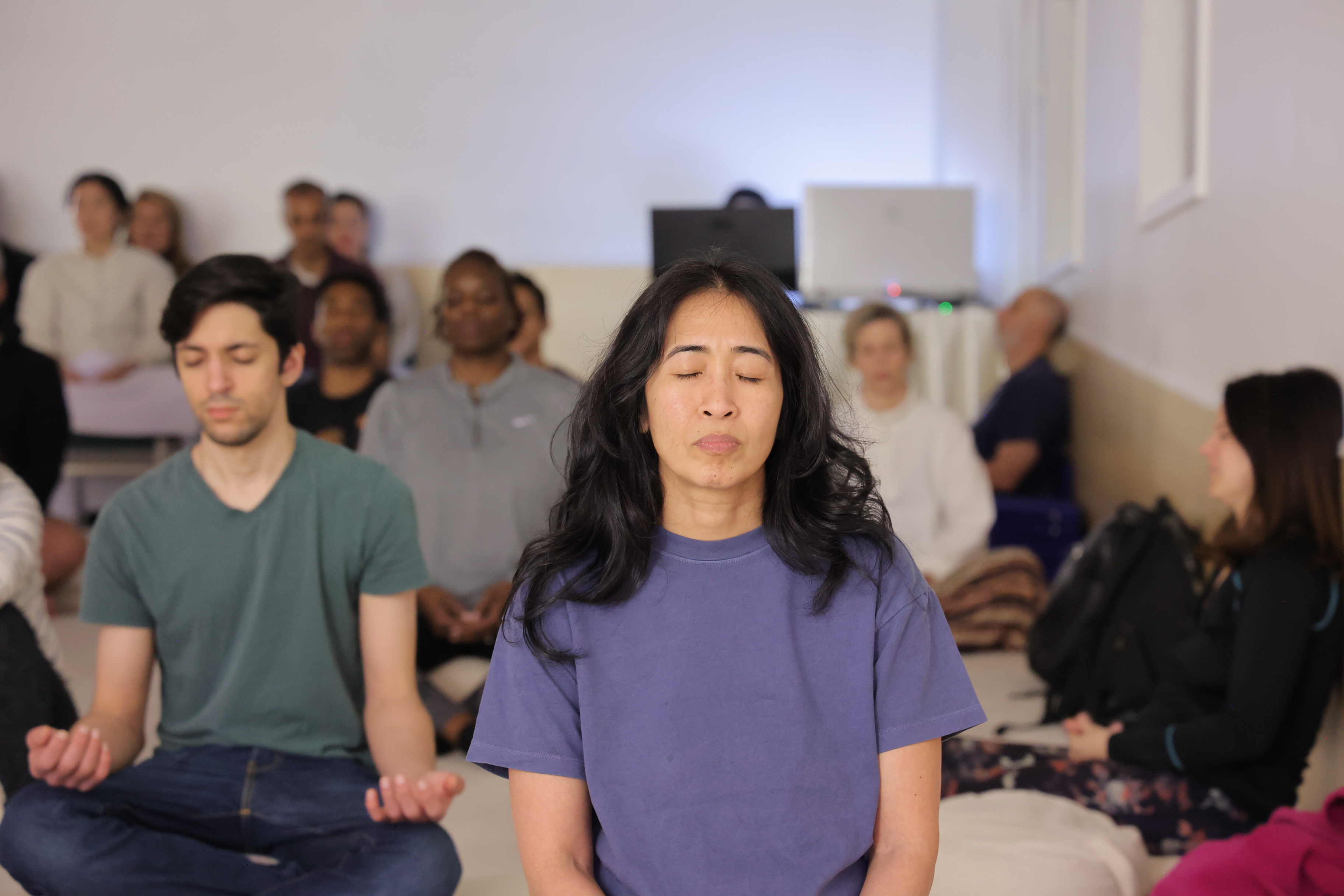 วัดพระธรรมกายจอร์เจีย จัดกิจกรรมนั่งสมาธิสำหรับชาวท้องถิ่น