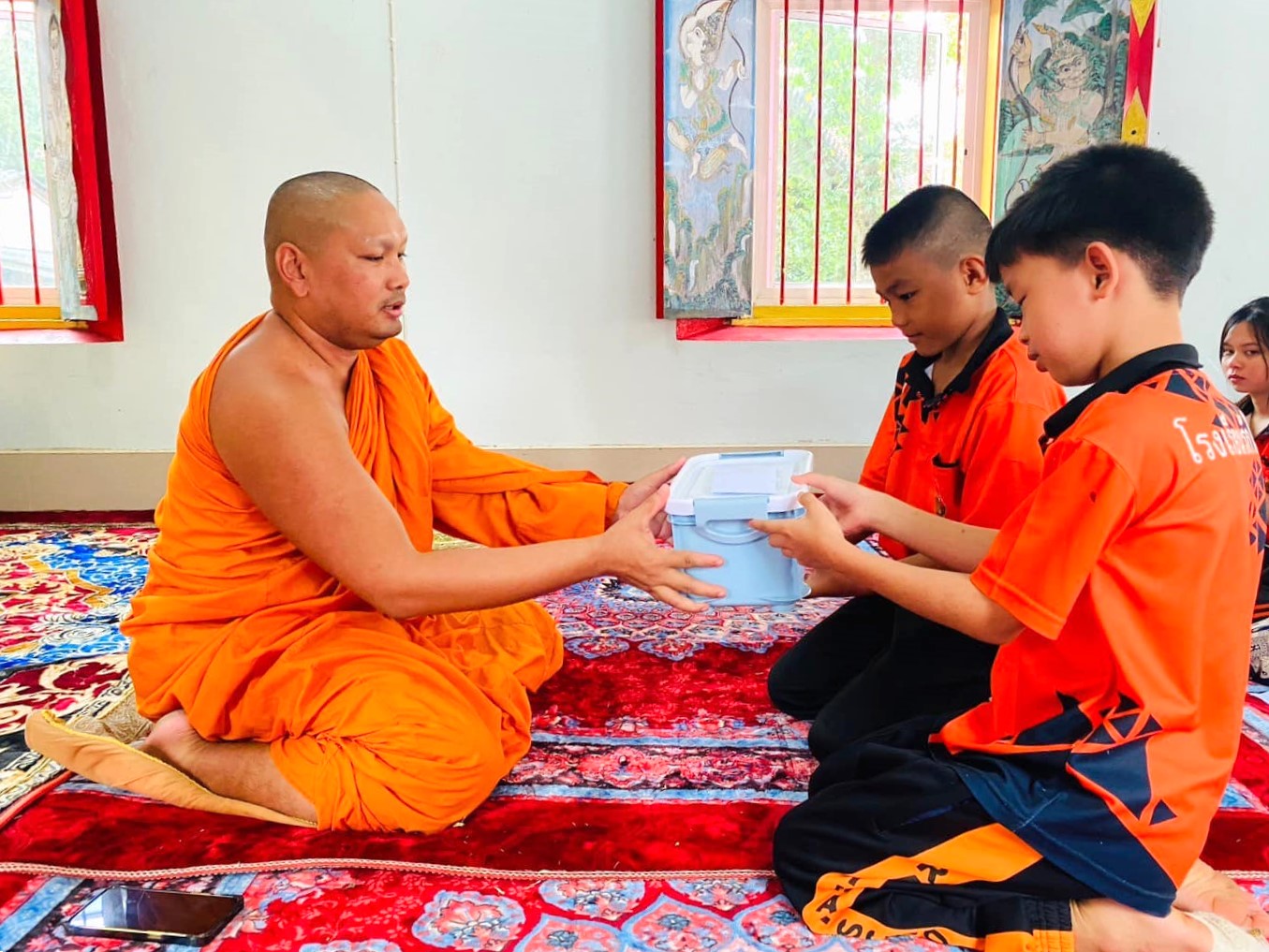 ชมรมพุทธรักษาจังหวัดนราธิวาส จัดกิจกรรมเครือข่ายเยาวชนรักษ์บวร