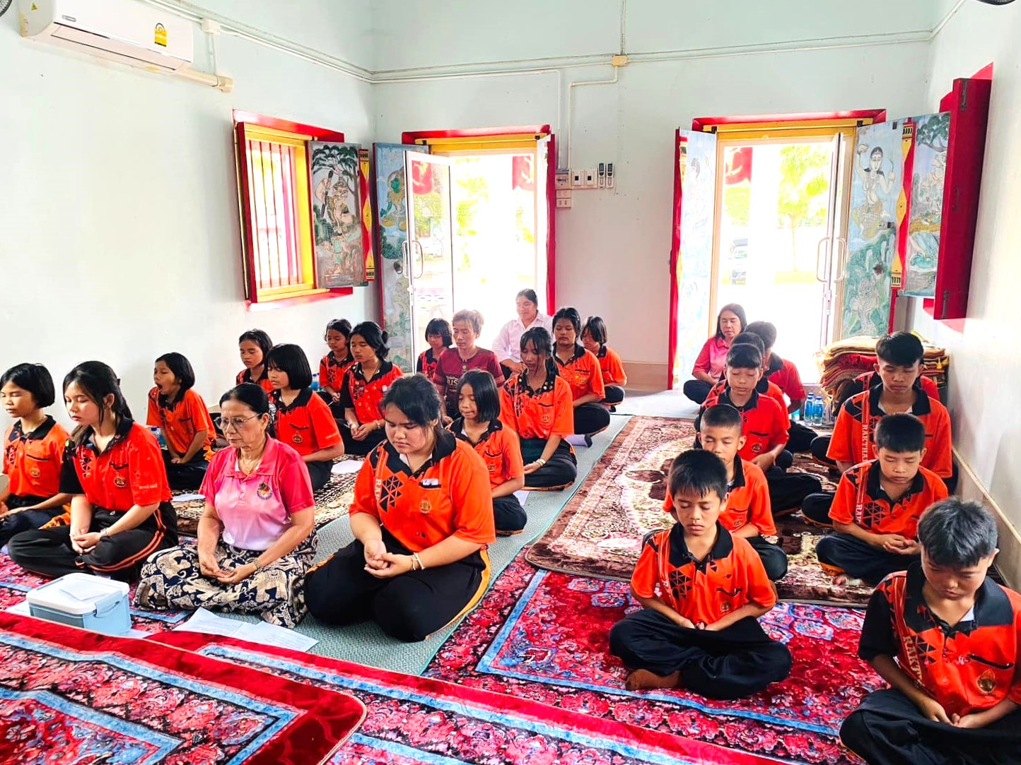 ชมรมพุทธรักษาจังหวัดนราธิวาส จัดกิจกรรมเครือข่ายเยาวชนรักษ์บวร