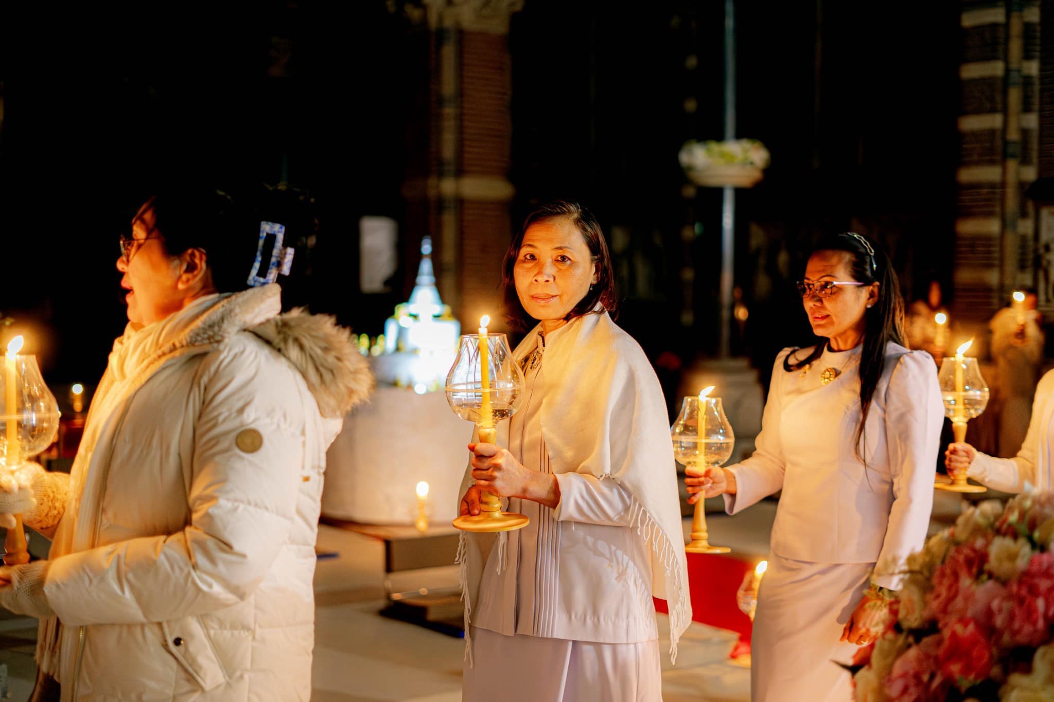 วัดพระธรรมกายเนเธอร์แลนด์ จัดงานบุญวันมาฆบูชา