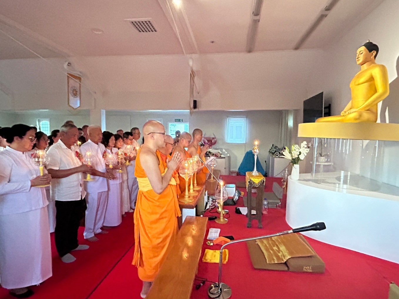 วัดพระธรรมกายโอ๊คแลนด์ จัดงานบุญวันมาฆบูชา