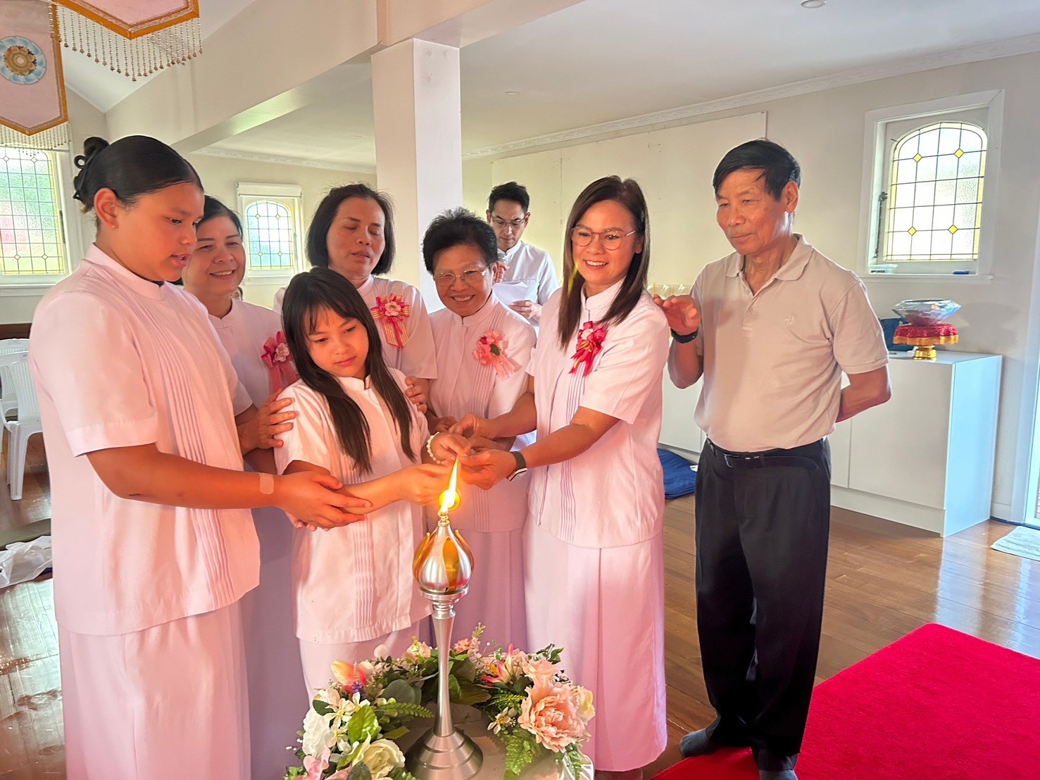 วัดพระธรรมกายโอ๊คแลนด์ จัดงานบุญวันมาฆบูชา