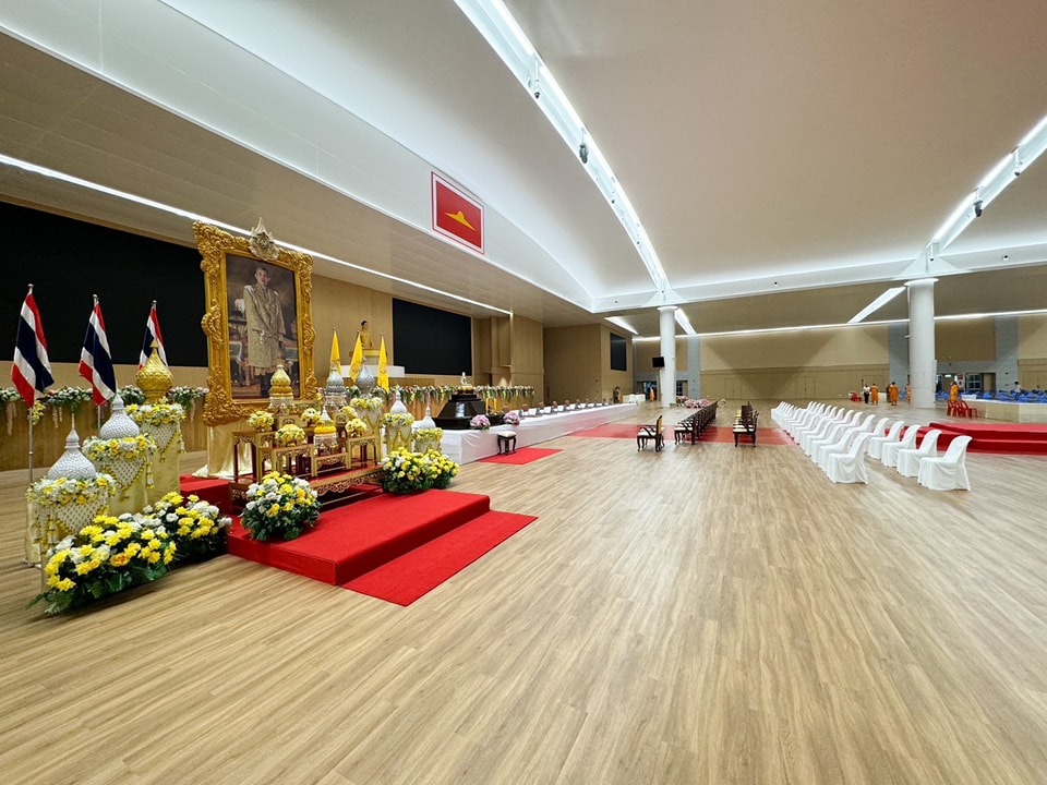 ผอ.พศจ.ปทุมฯ ตรวจความพร้อมพิธีถวายภัตตาหารพระราชทาน สนามสอบบาลีวัดพระธรรมกาย