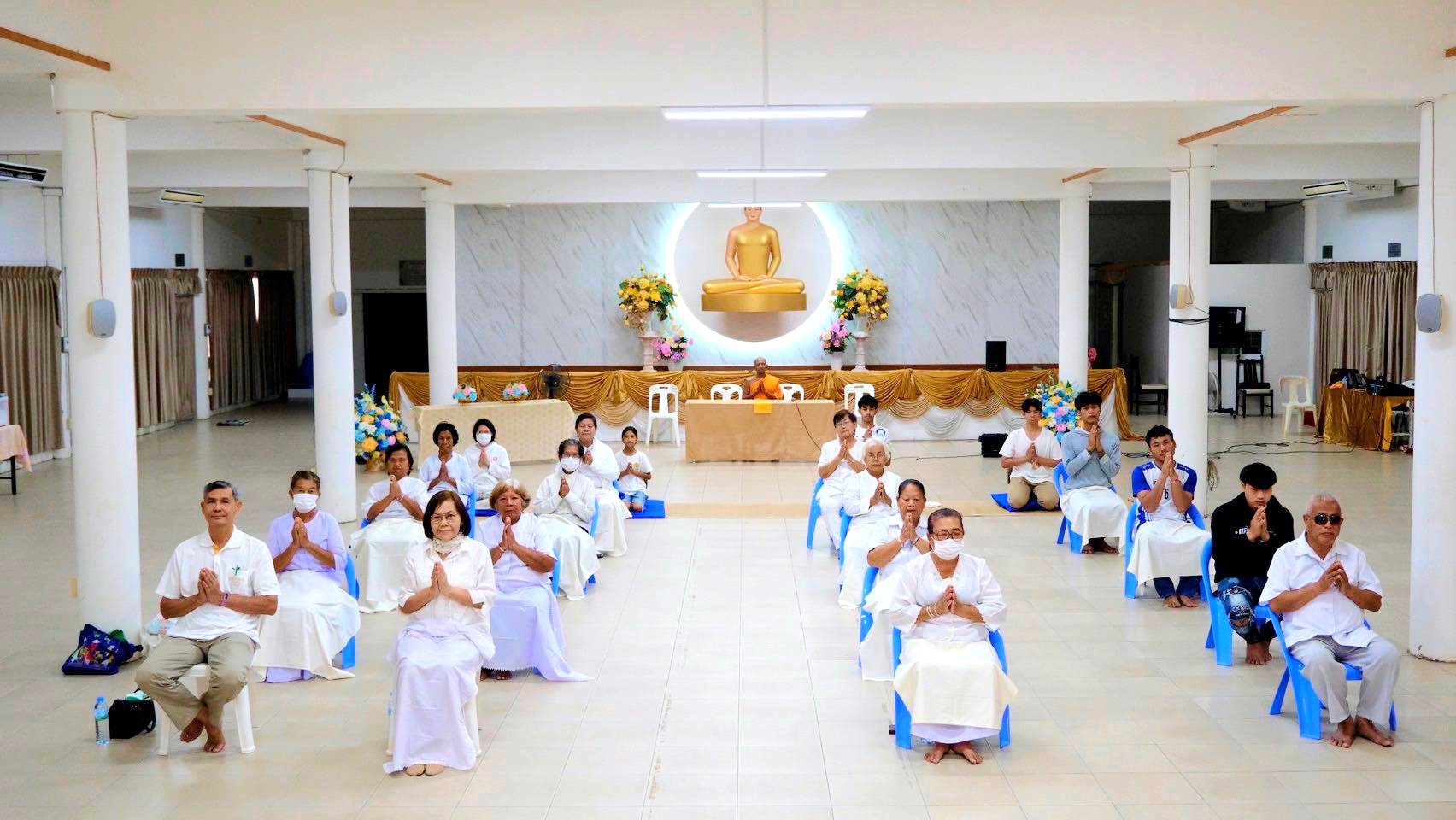 ศูนย์ปฏิบัติธรรมและอบรมเยาวชนพระนครศรีอยุธยา จัดโครงการปฏิบัติธรรมใจสว่าง