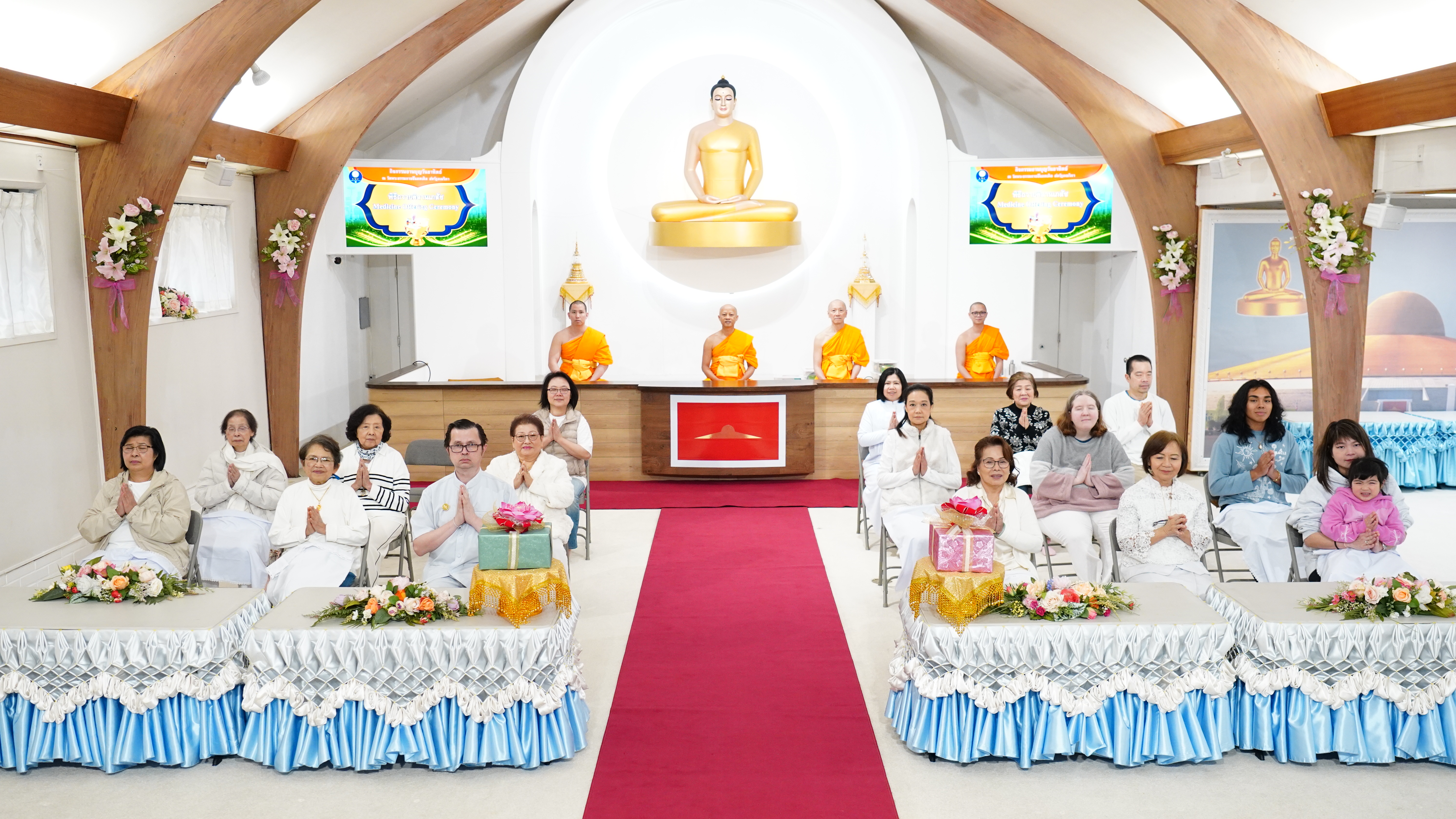 วัดพระธรรมกายซีแอตเติล จัดงานบุญวันอาทิตย์
