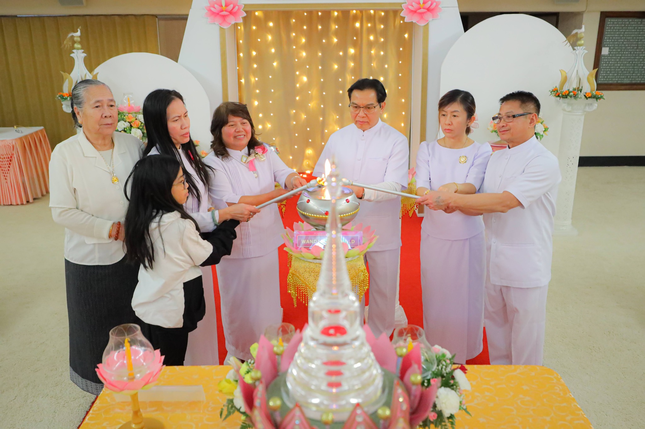 วัดพระธรรมกายแคนซัส จัดงานบุญวันมาฆบูชา