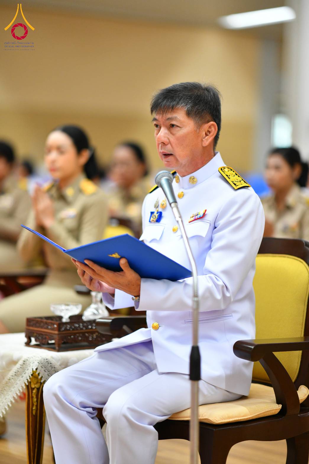 ภัตตาหารพระราชทาน แด่พระภิกษุ สามเณร ในการสอบบาลีสนามหลวง ณ วัดพระธรรมกาย