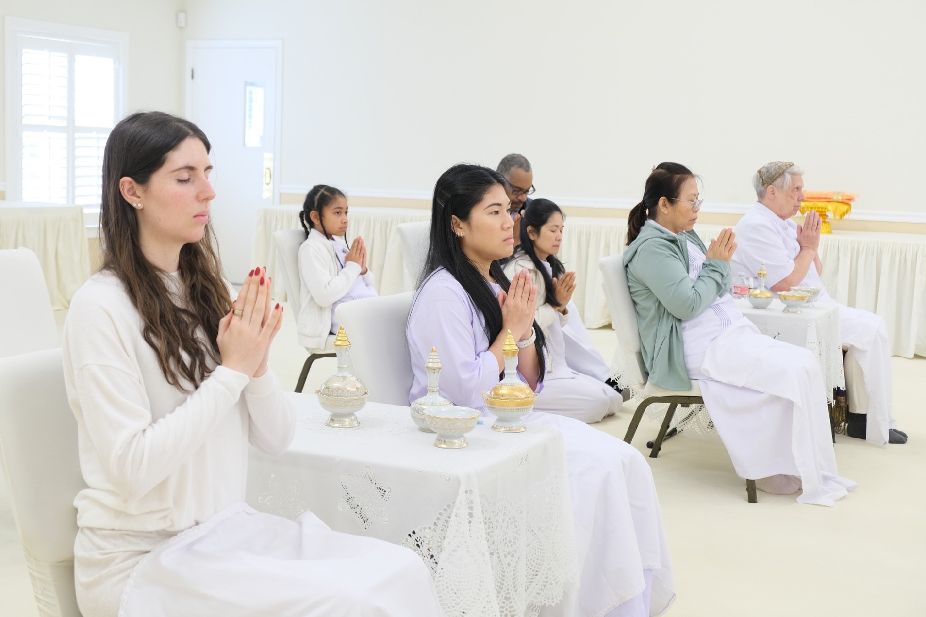 วัดพระธรรมกายซิลิคอนวัลเลย์ จัดงานบุญวันอาทิตย์