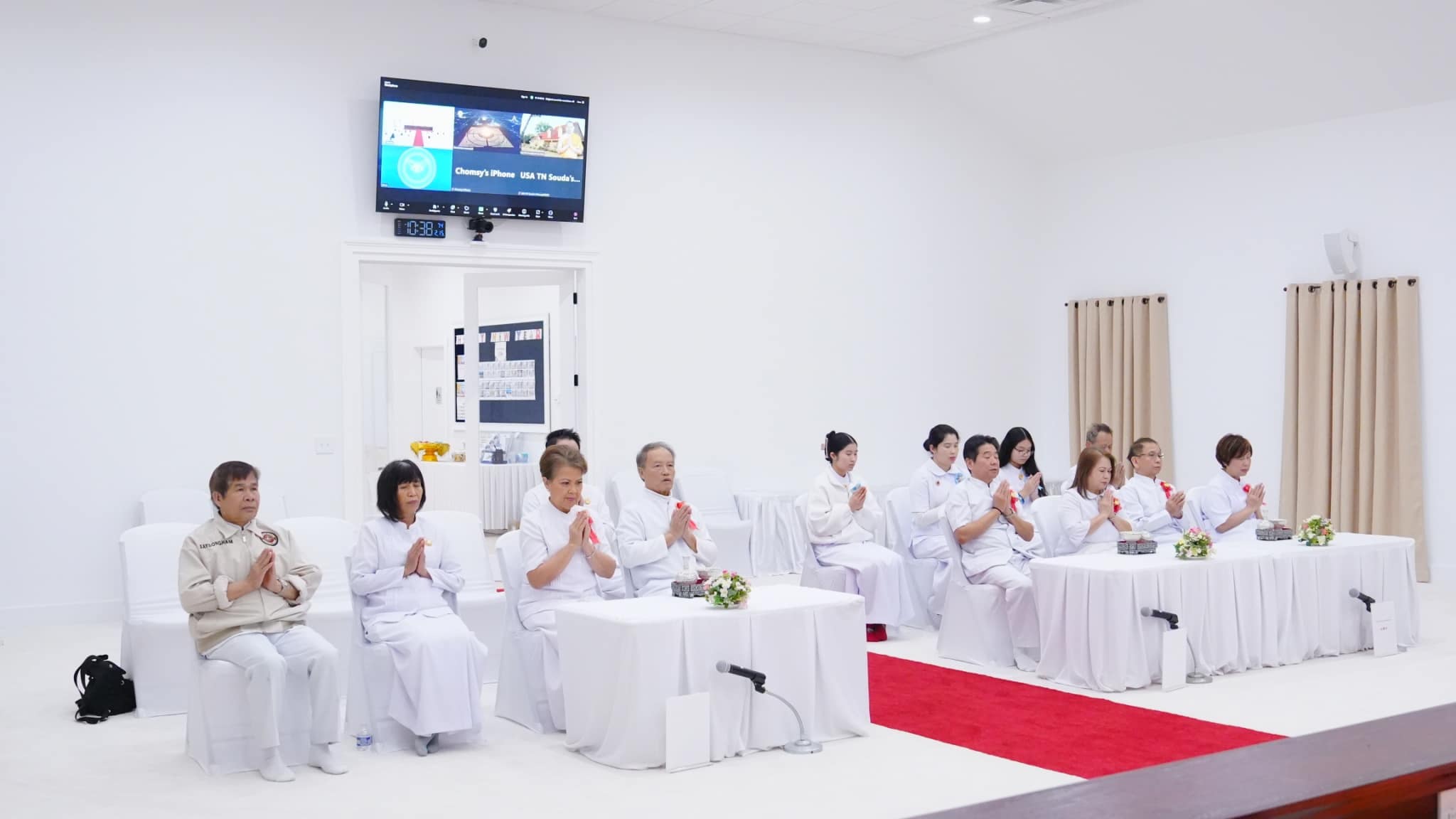 วัดพระธรรมกายเทนเนสซี จัดงานบุญวันอาทิตย์