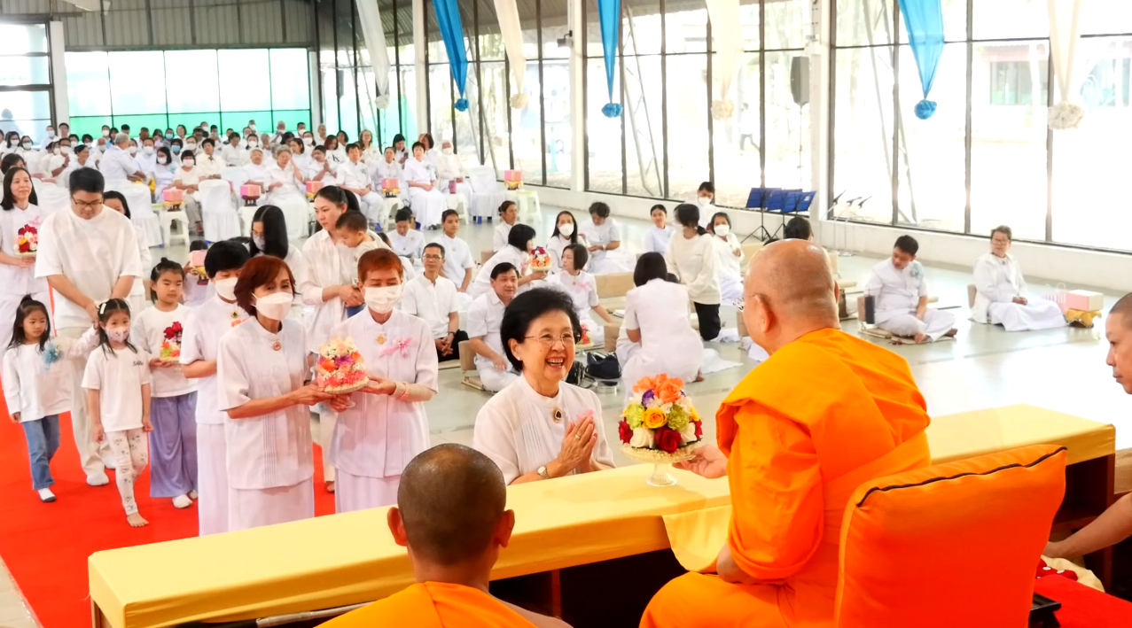 ธุดงคสถานล้านนา จัดงานบุญล้านนา ประจำเดือนกุมภาพันธ์