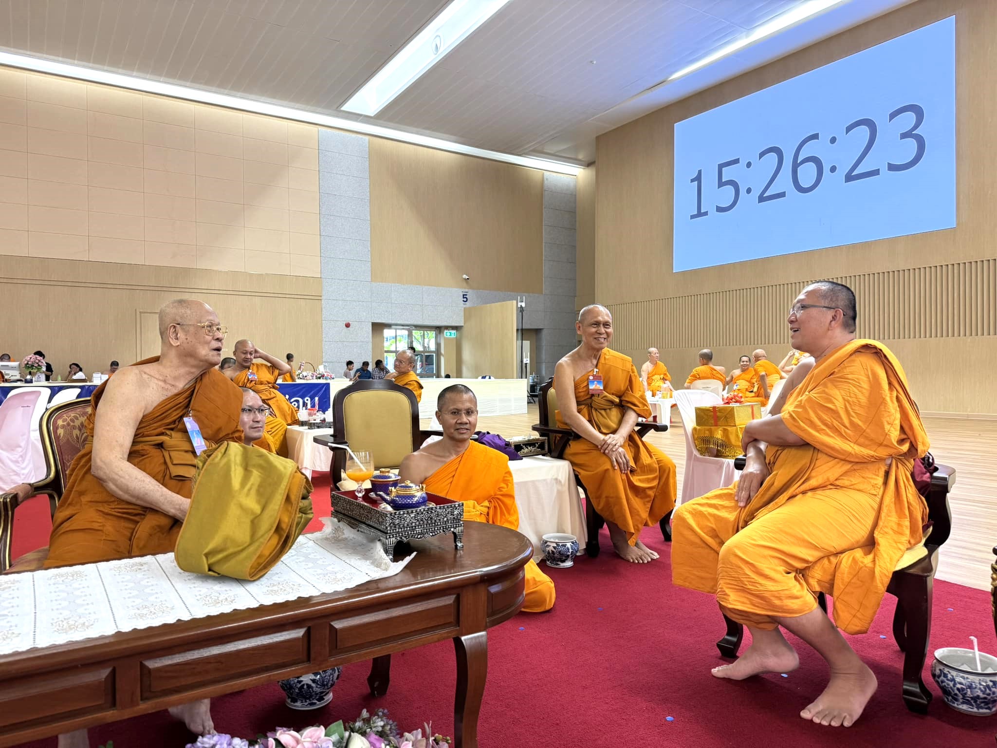 เลขาฯแม่กองบาลีสนามหลวง ตรวจเยี่ยมสนามสอบบาลีวัดพระธรรมกาย